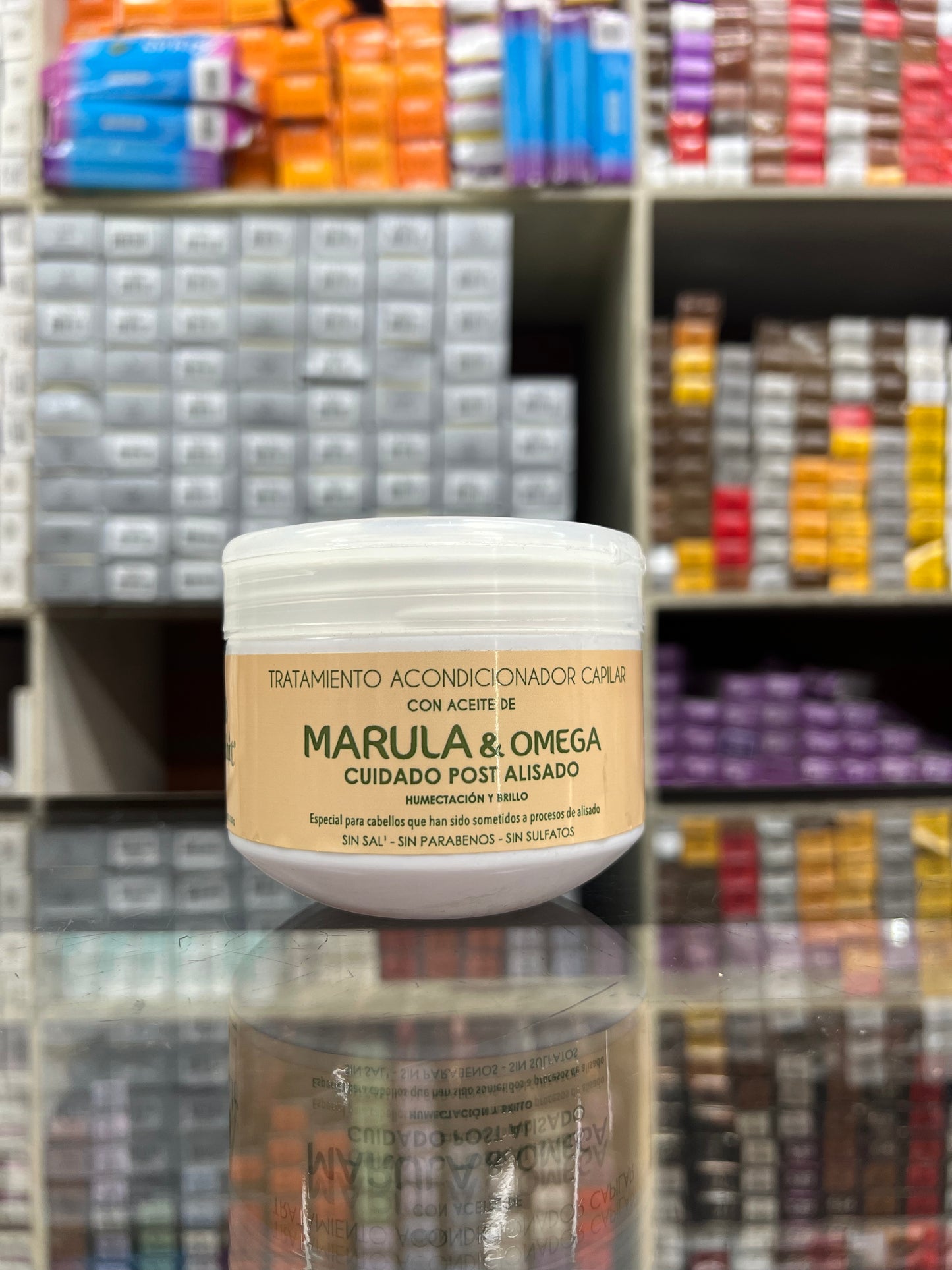 Tratamiento acondicionador capilar con marula y omega lehit