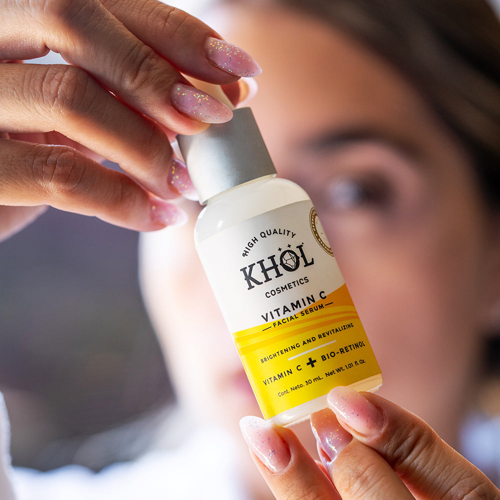 Suero facial Khol vitamina c y bio retinol