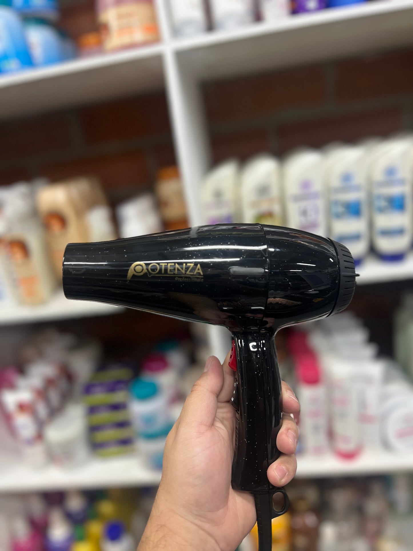 Secador profesional potenza con filtro extraible