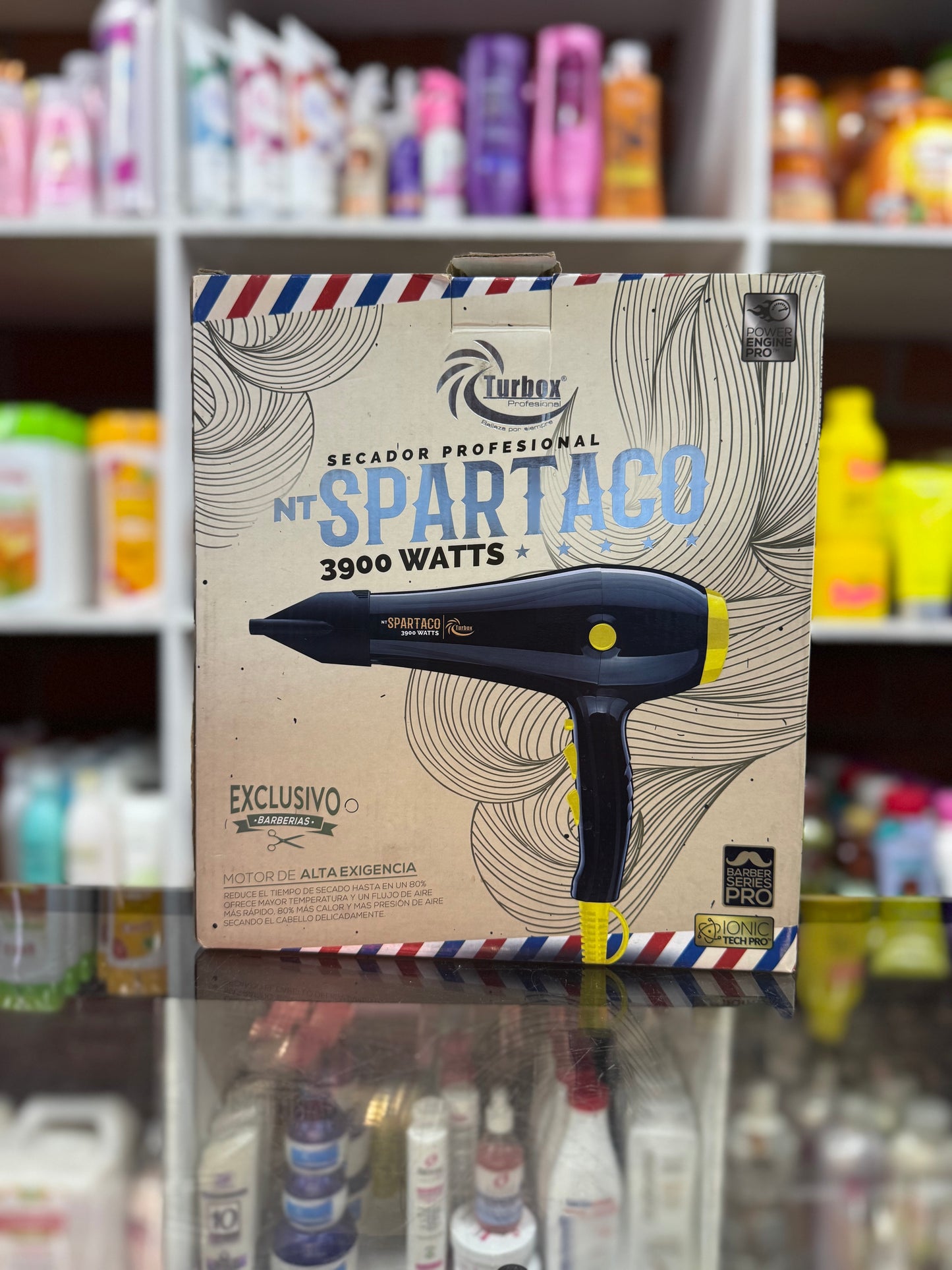 Secador profesional NT SPARTACO turbox