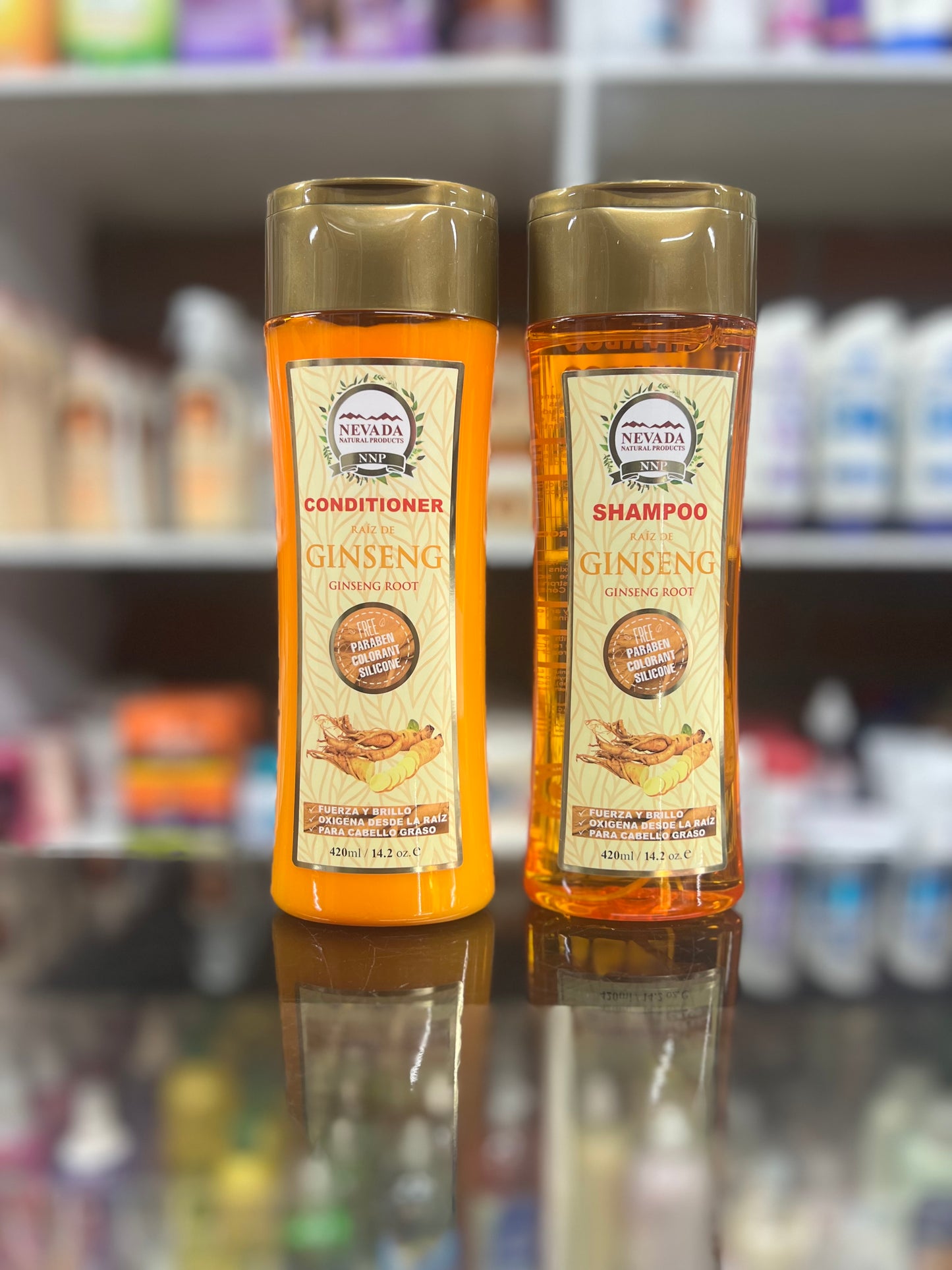 Kit shampoo más acondicionador ginseng