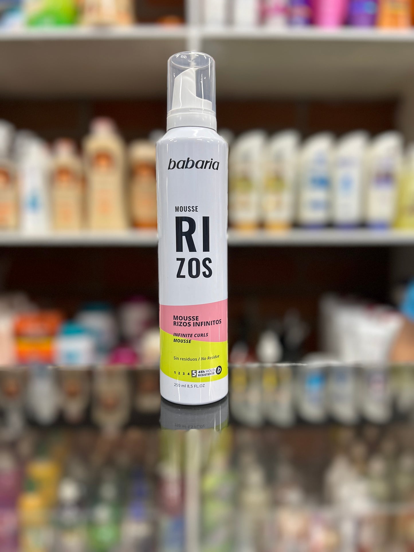 Espuma moldeadora de rizos mousse rizos infinitos