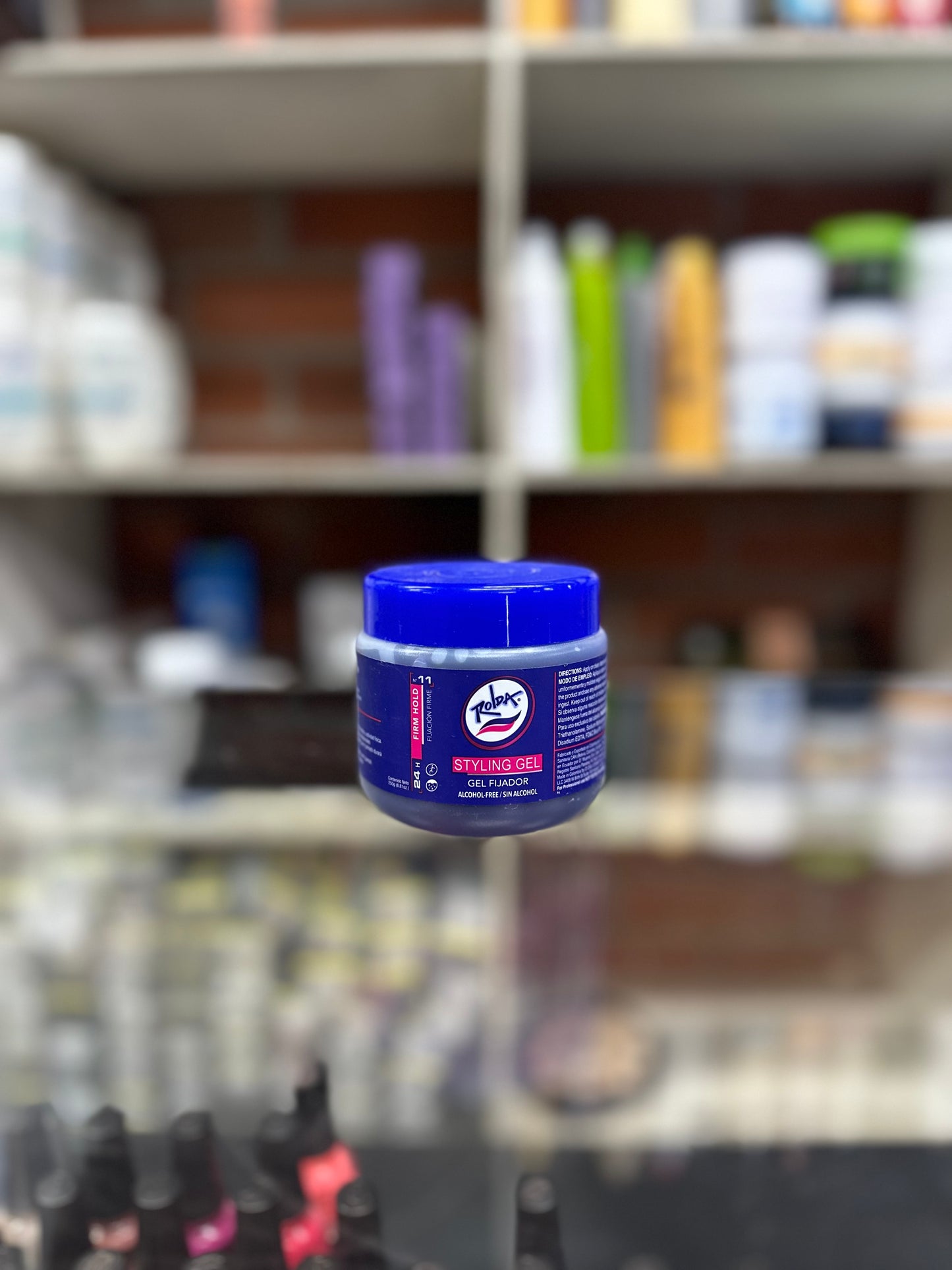 Gomina gel fijador rolda sin alcohol