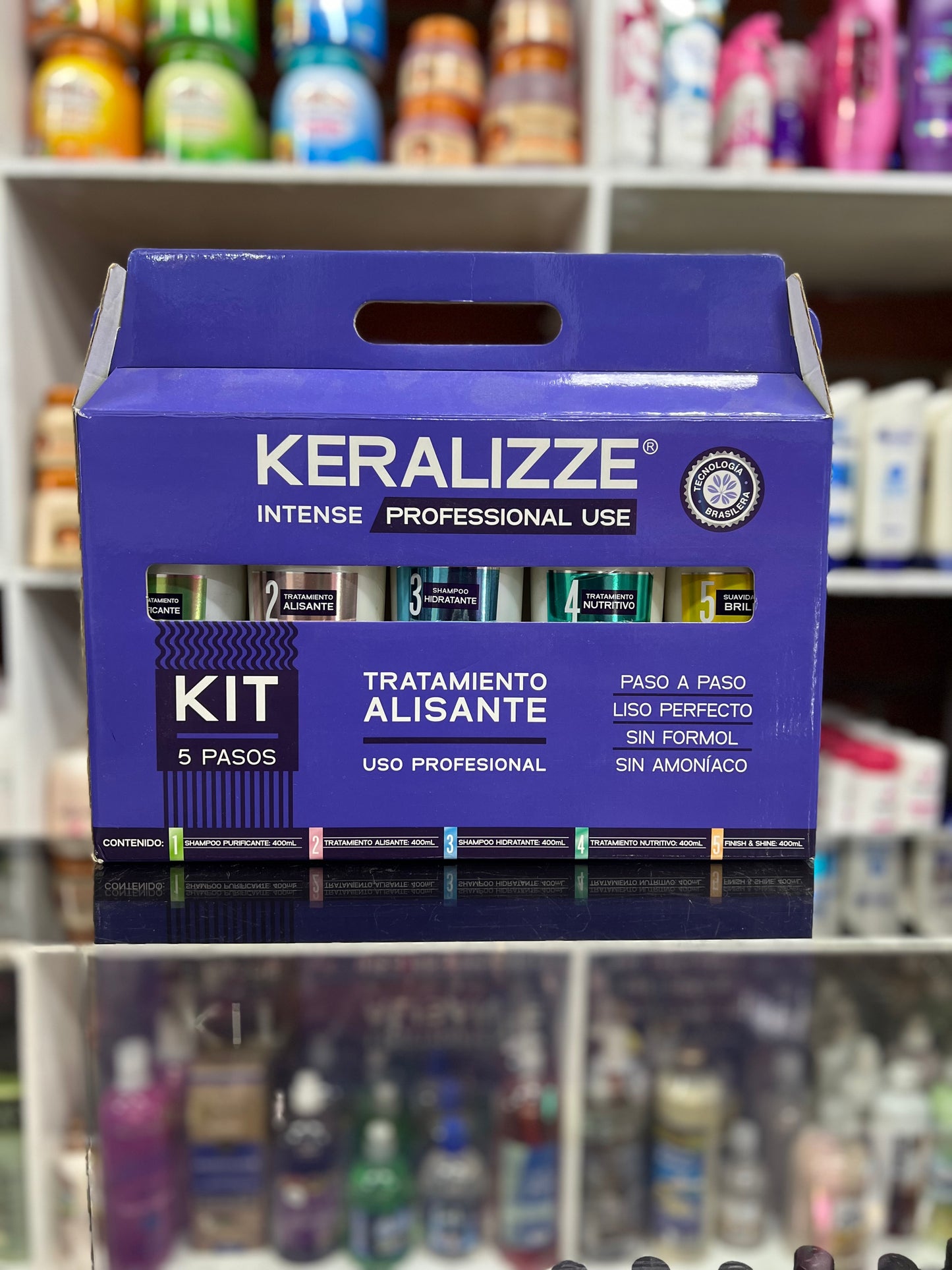 Keralizze kit alisante por 5 duvy class