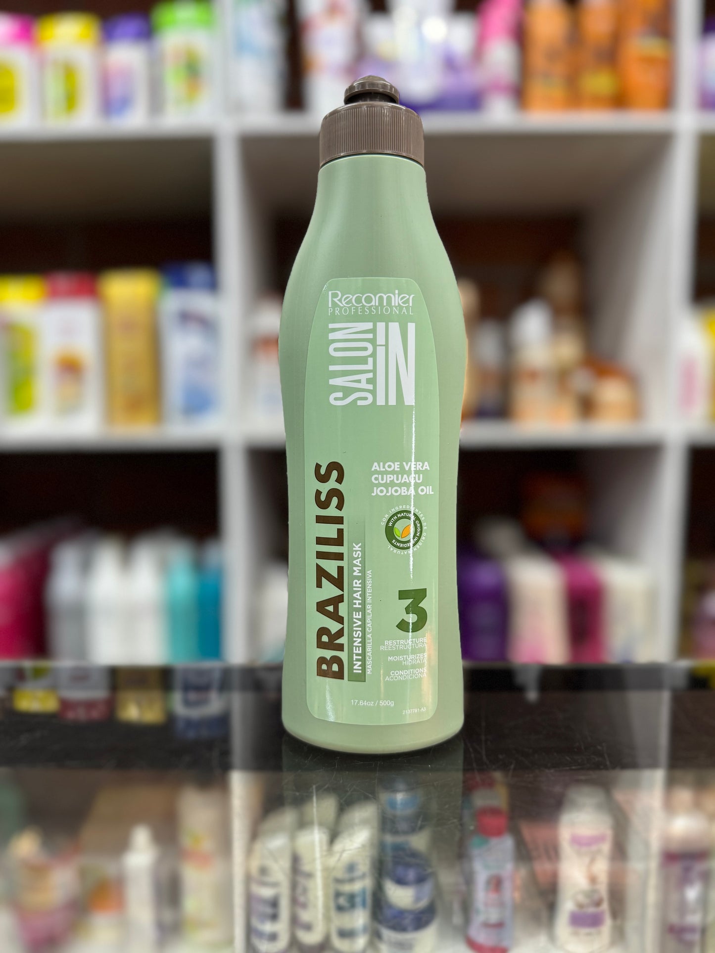 Kit keratina braziliss salón in recamier vegan keratin