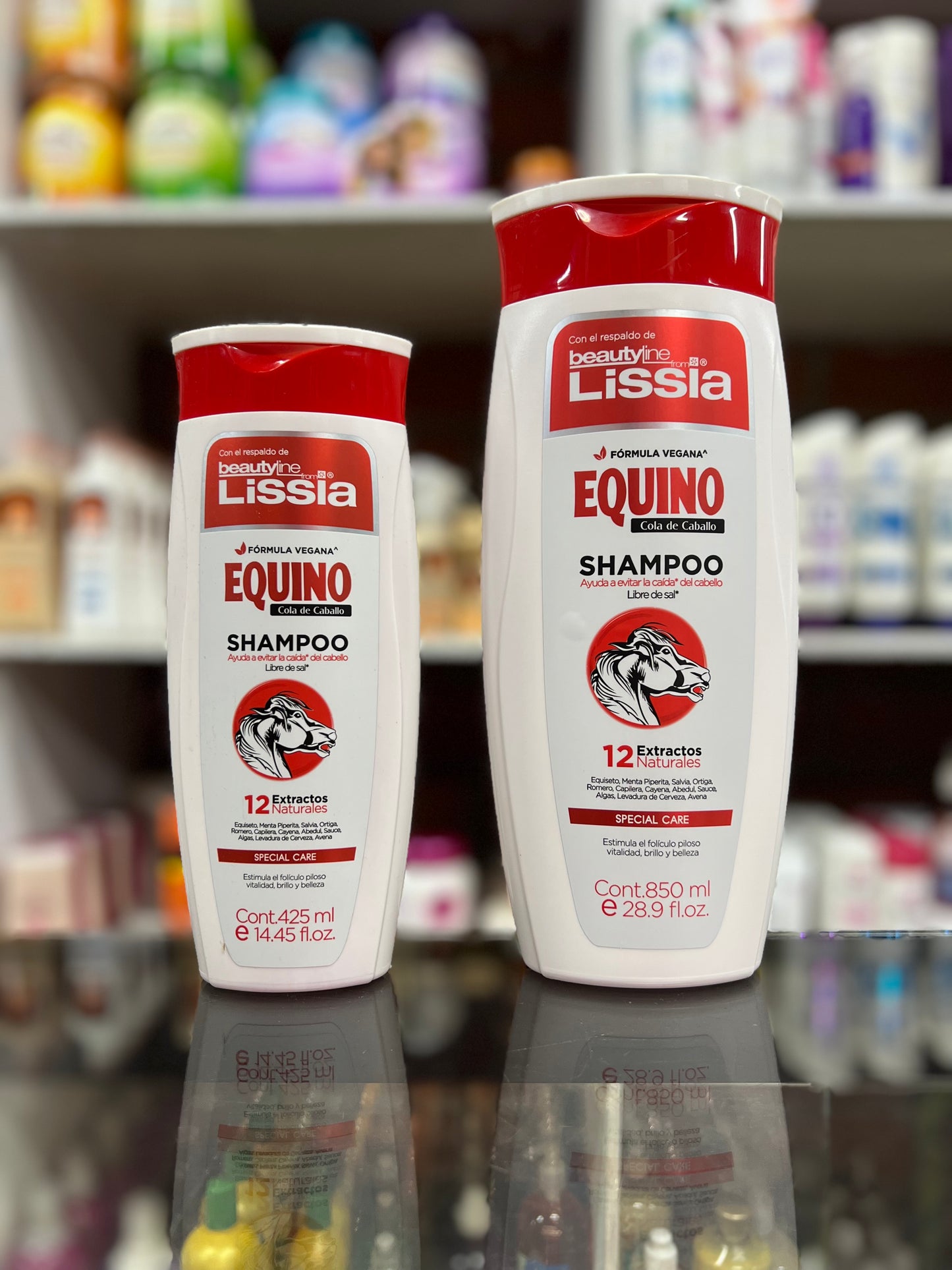 Shampoo equino cola de caballo lissia