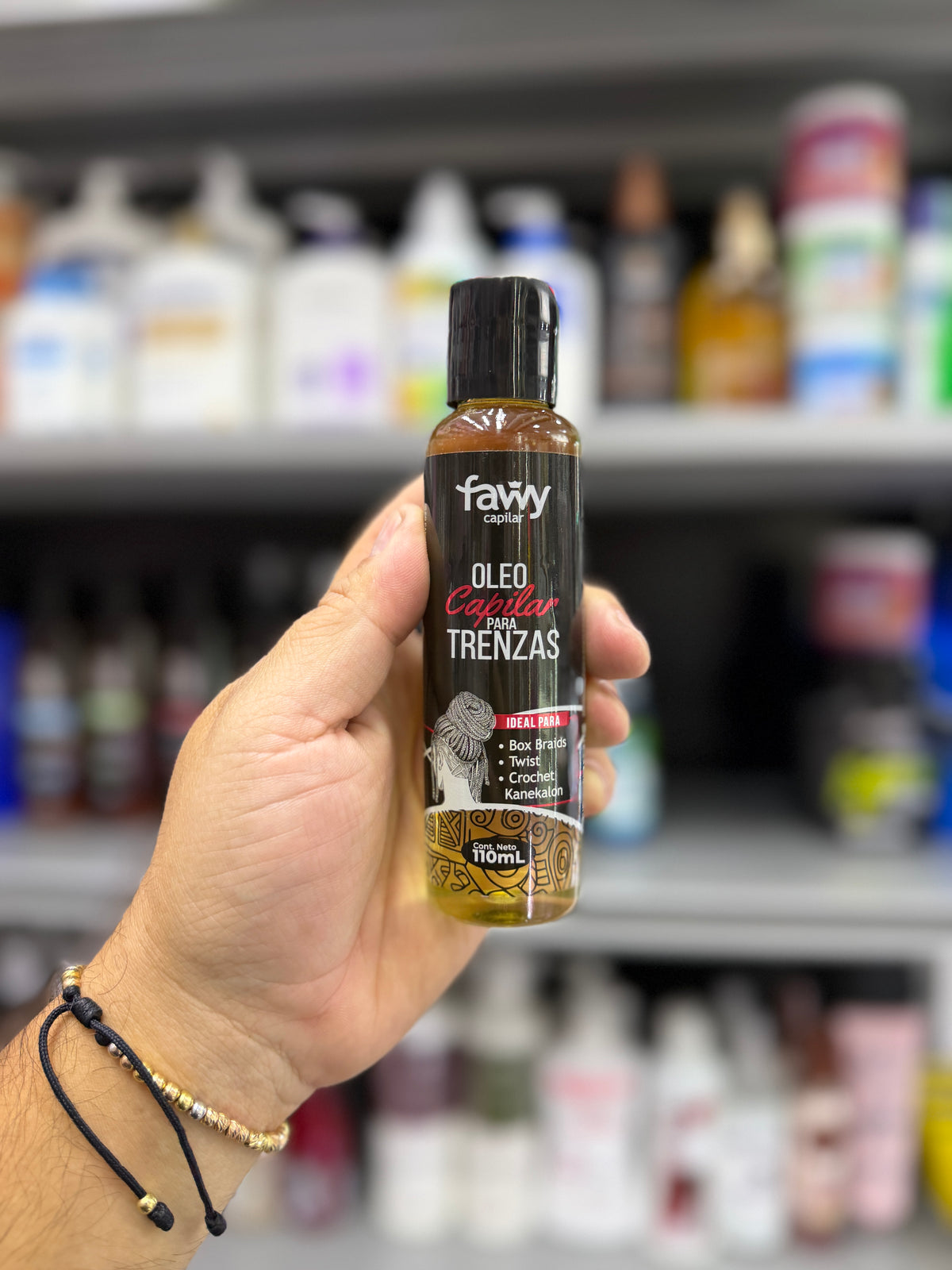 Fawy Capilar Óleo Capilar para Trenzas 110 ml