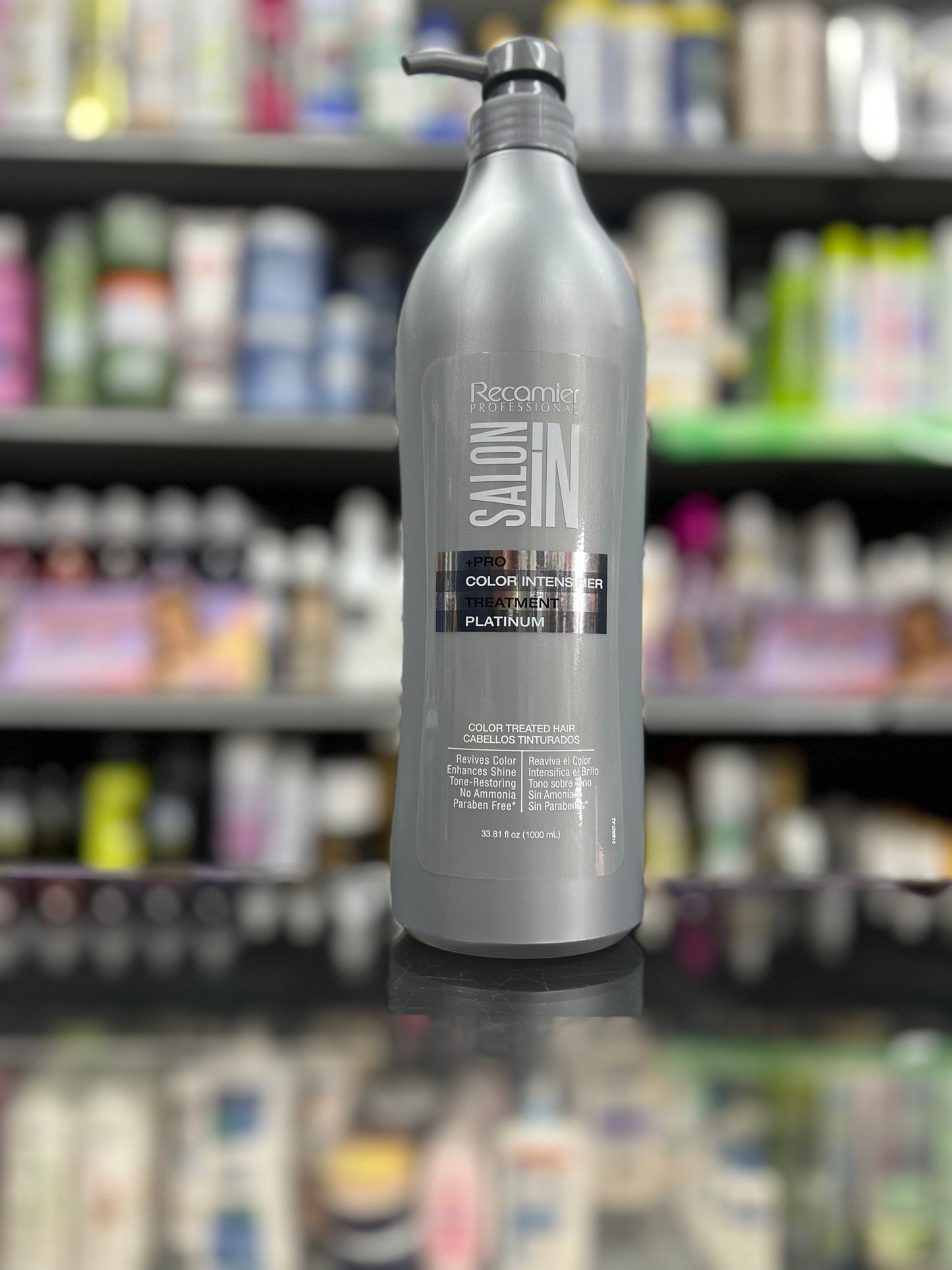 Tratamiento color intensifier platinum recamier salón in