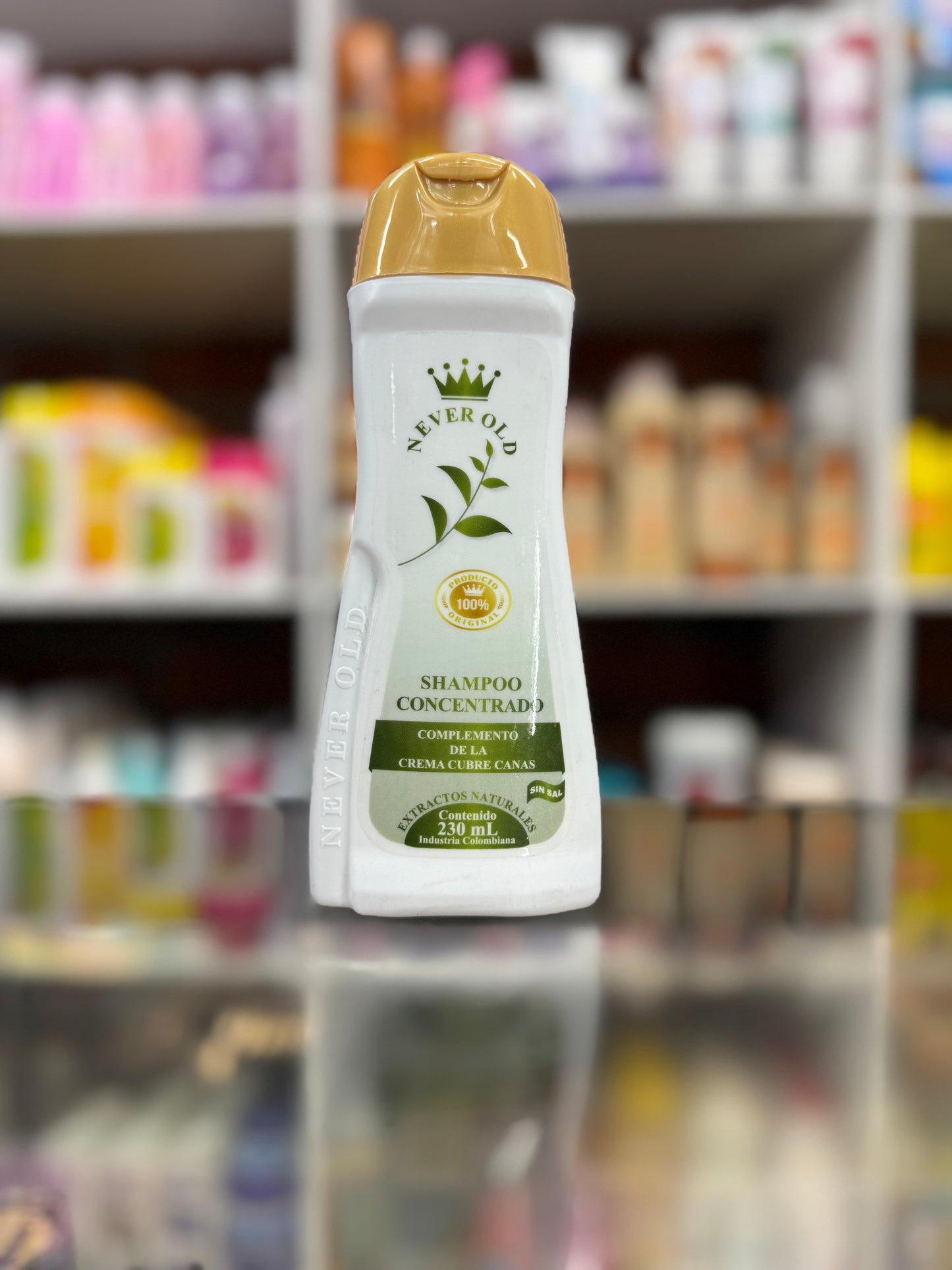 Shampoo concentrado never old