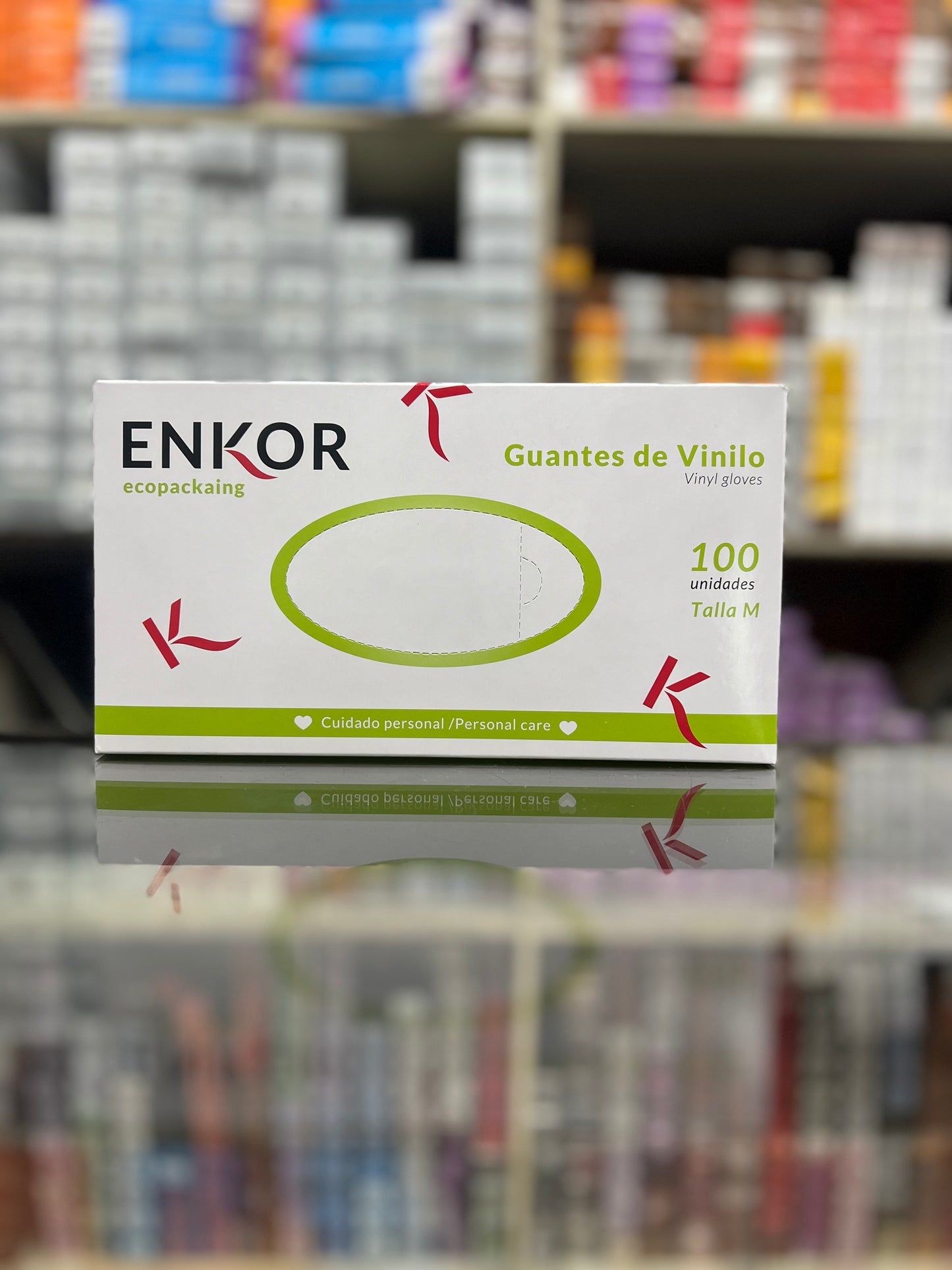 Guantes de vinilo enkor