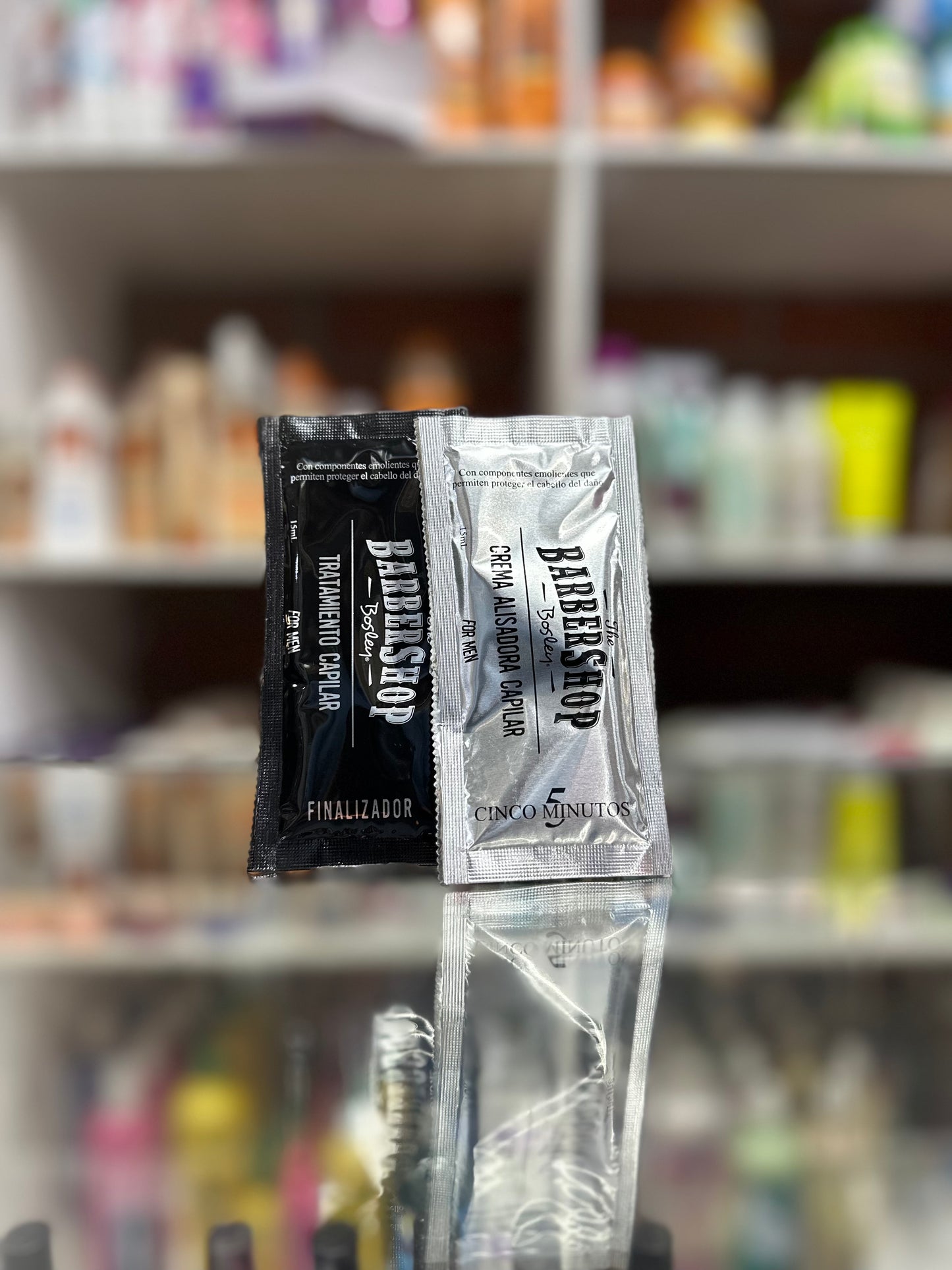 Tratamiento alisante afro 5 minutos barbershop