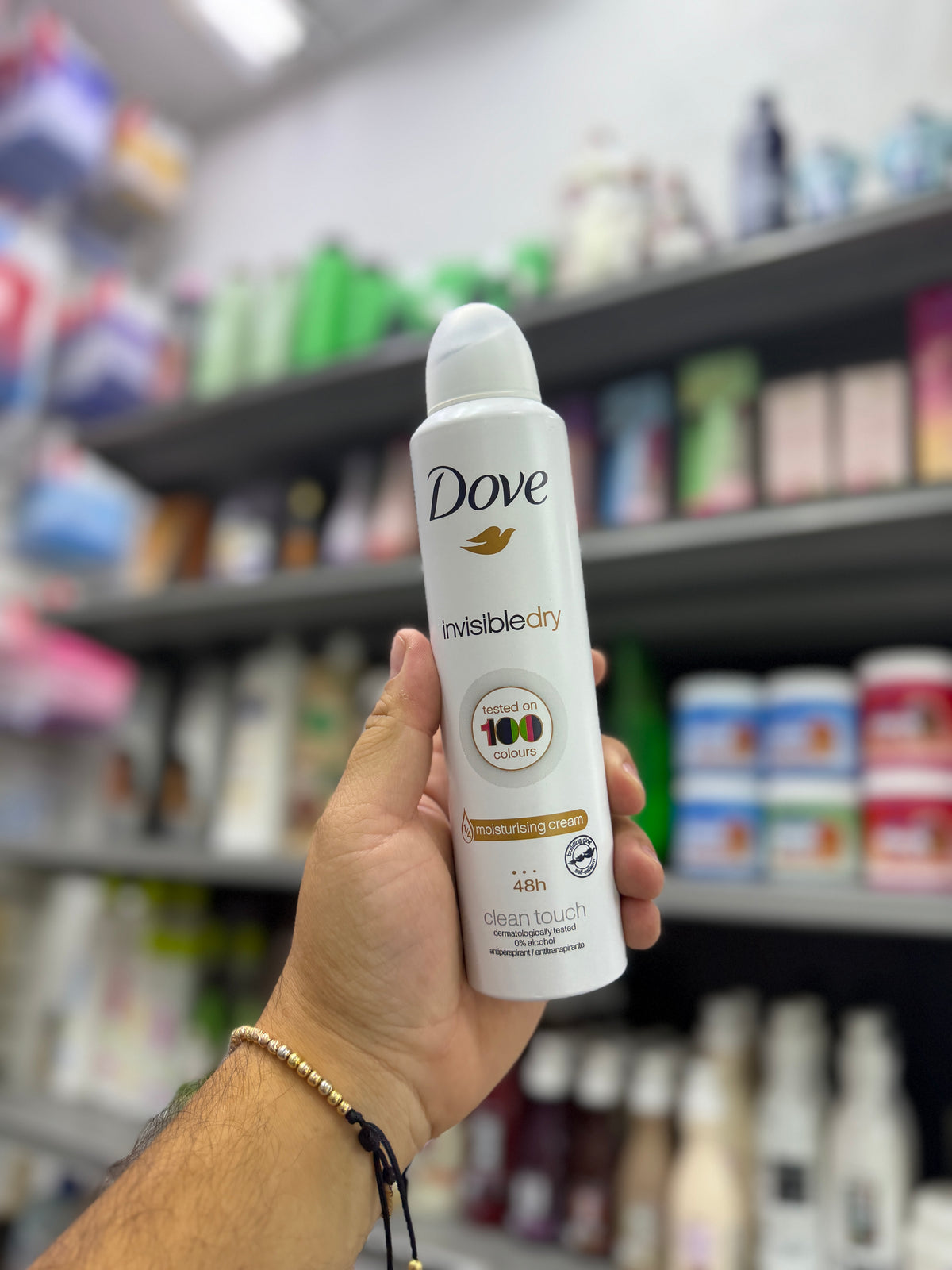 Desodorante Dove Invisible Dry Clean Touch Antitranspirante Aerosol 150 ml