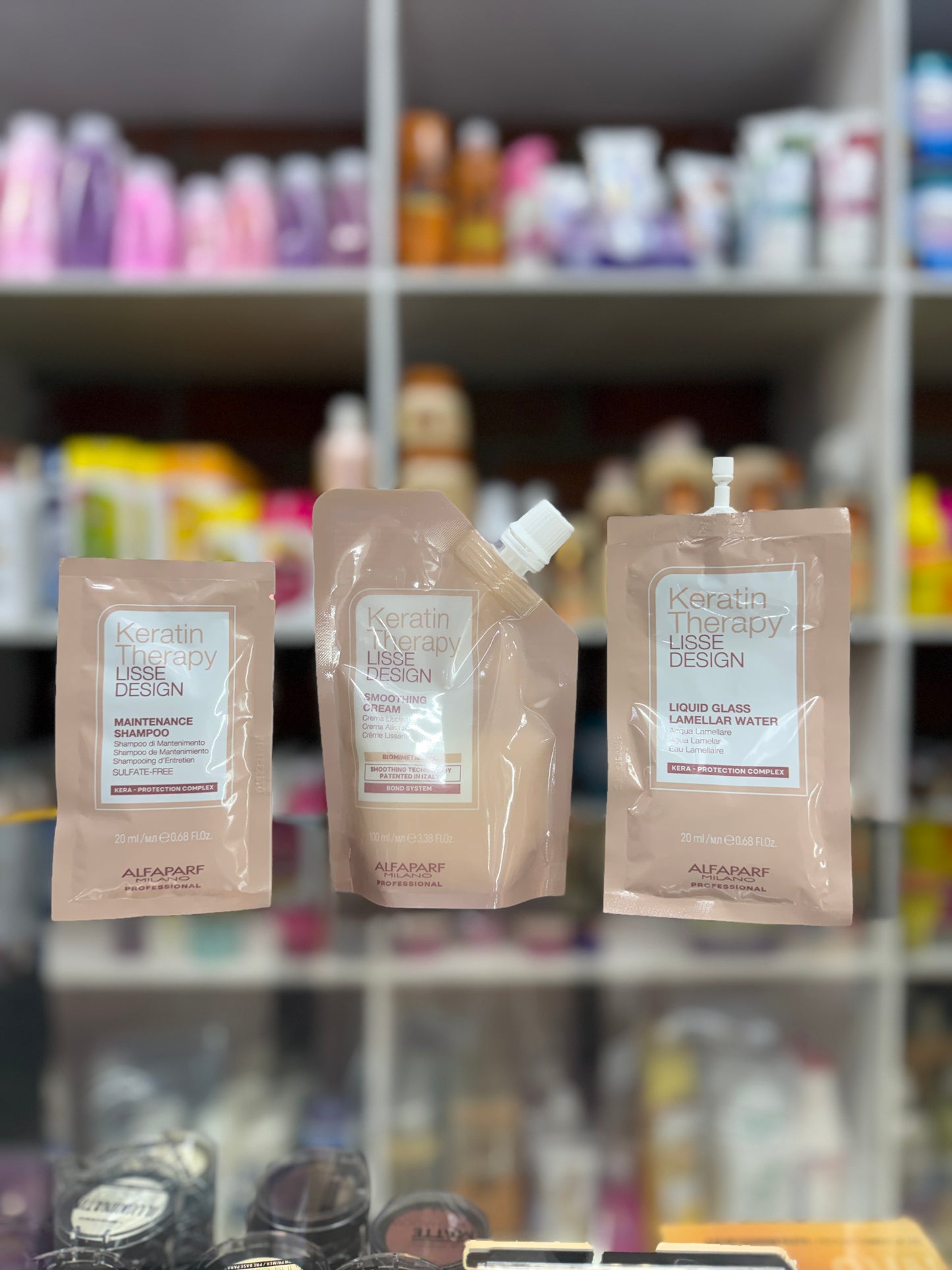 Kit alfaparf keratin therapy lisse design
