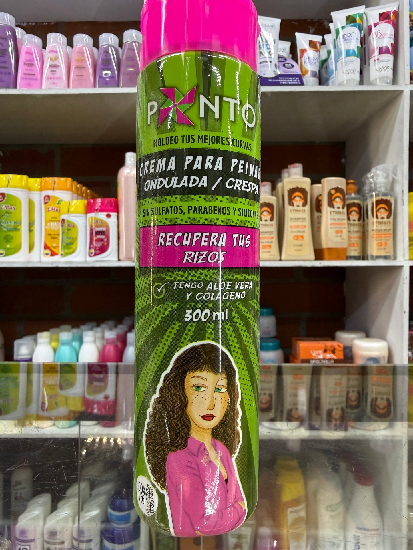 Crema para peinar ponto ondulada/ crespa