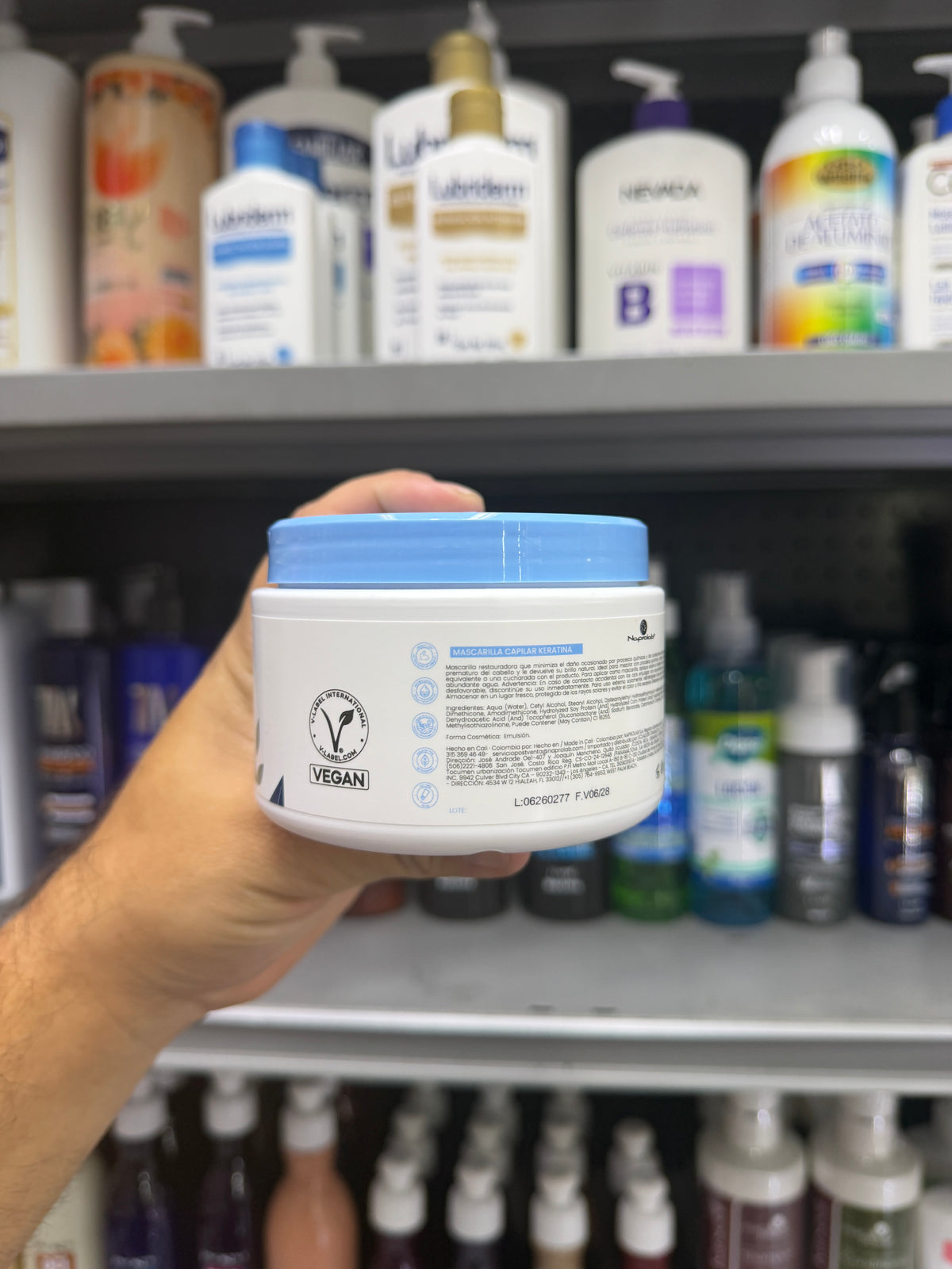 Tratamiento capilar mascarilla y vitamina E x300