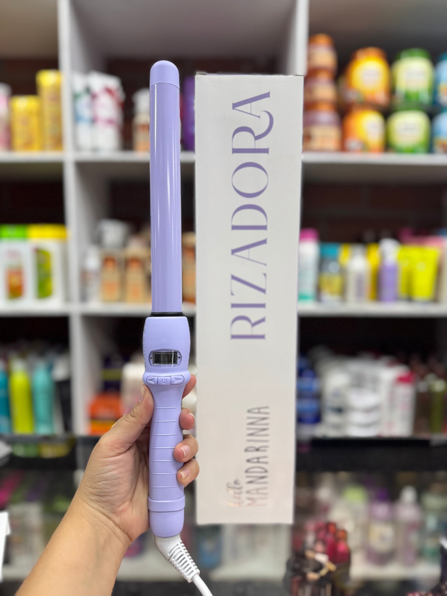 Pinza rizadora mandarinna