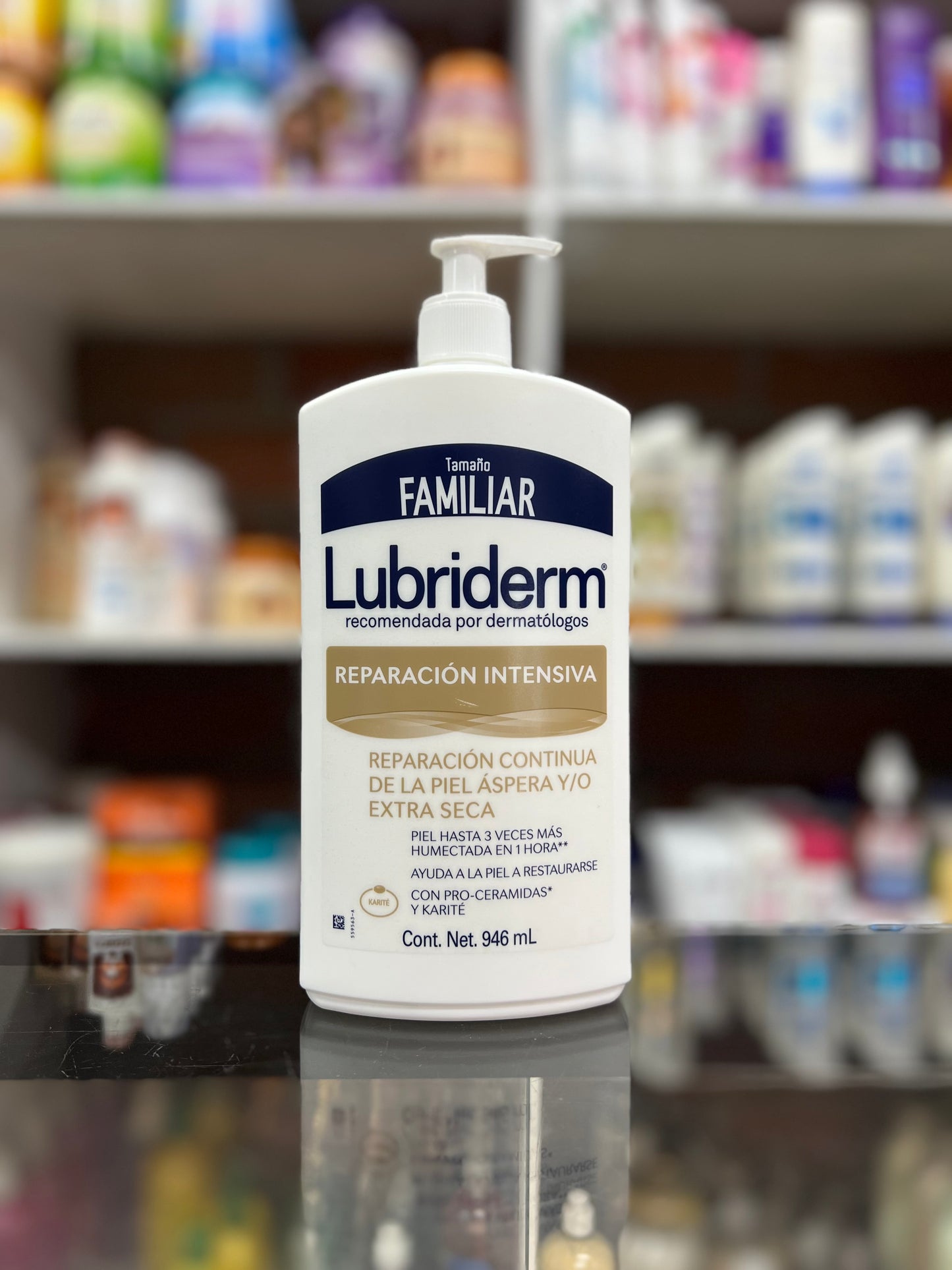 crema corporal Lubriderm reparación intensiva 946ml