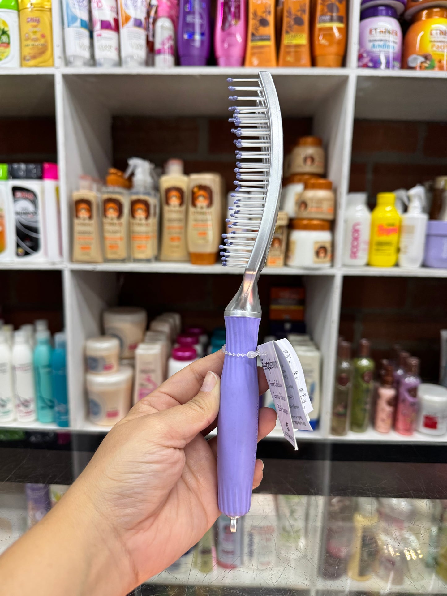 Cepillo fingerbrush Olivia garden médium