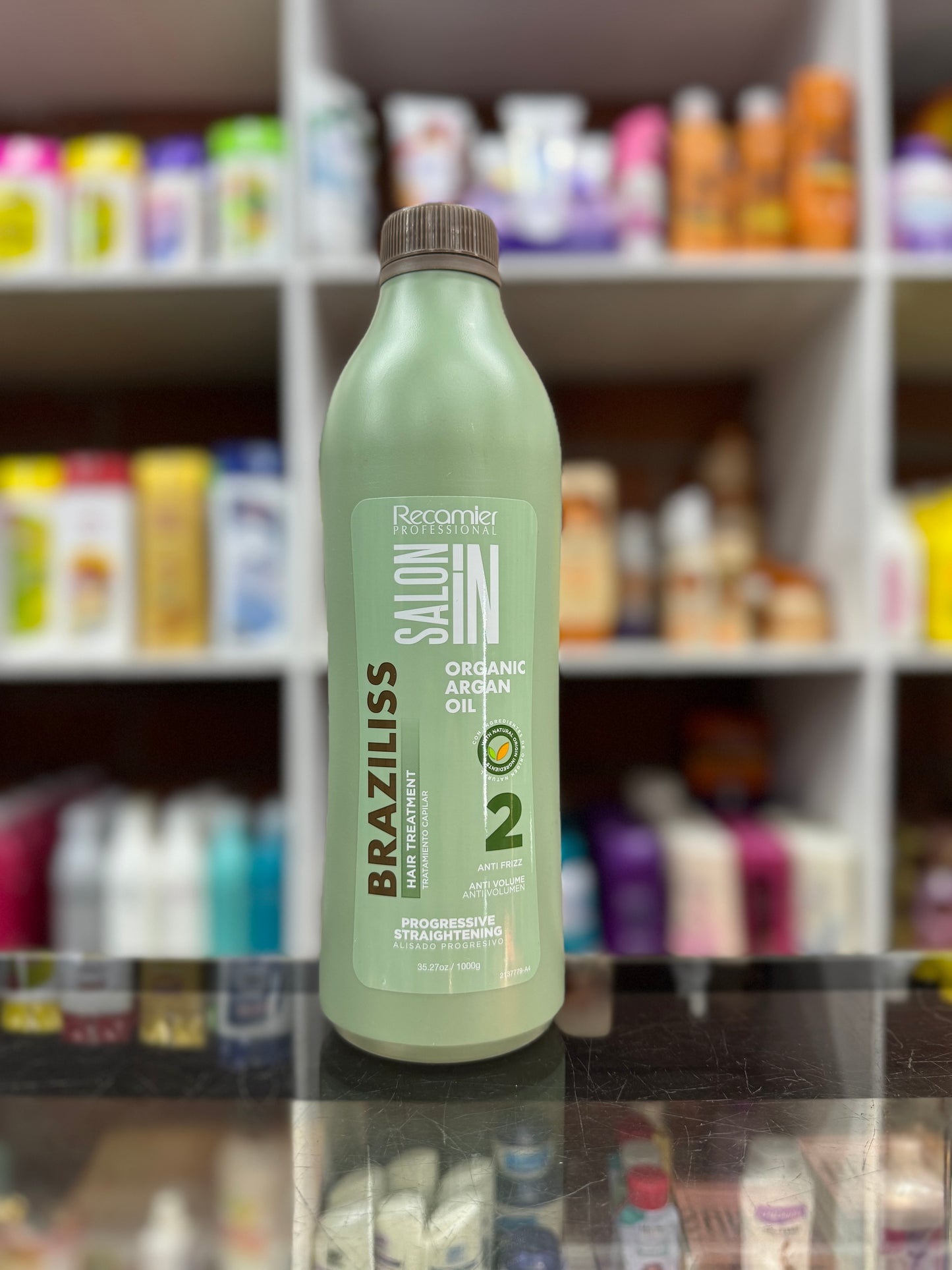 Kit keratina braziliss salón in recamier vegan keratin