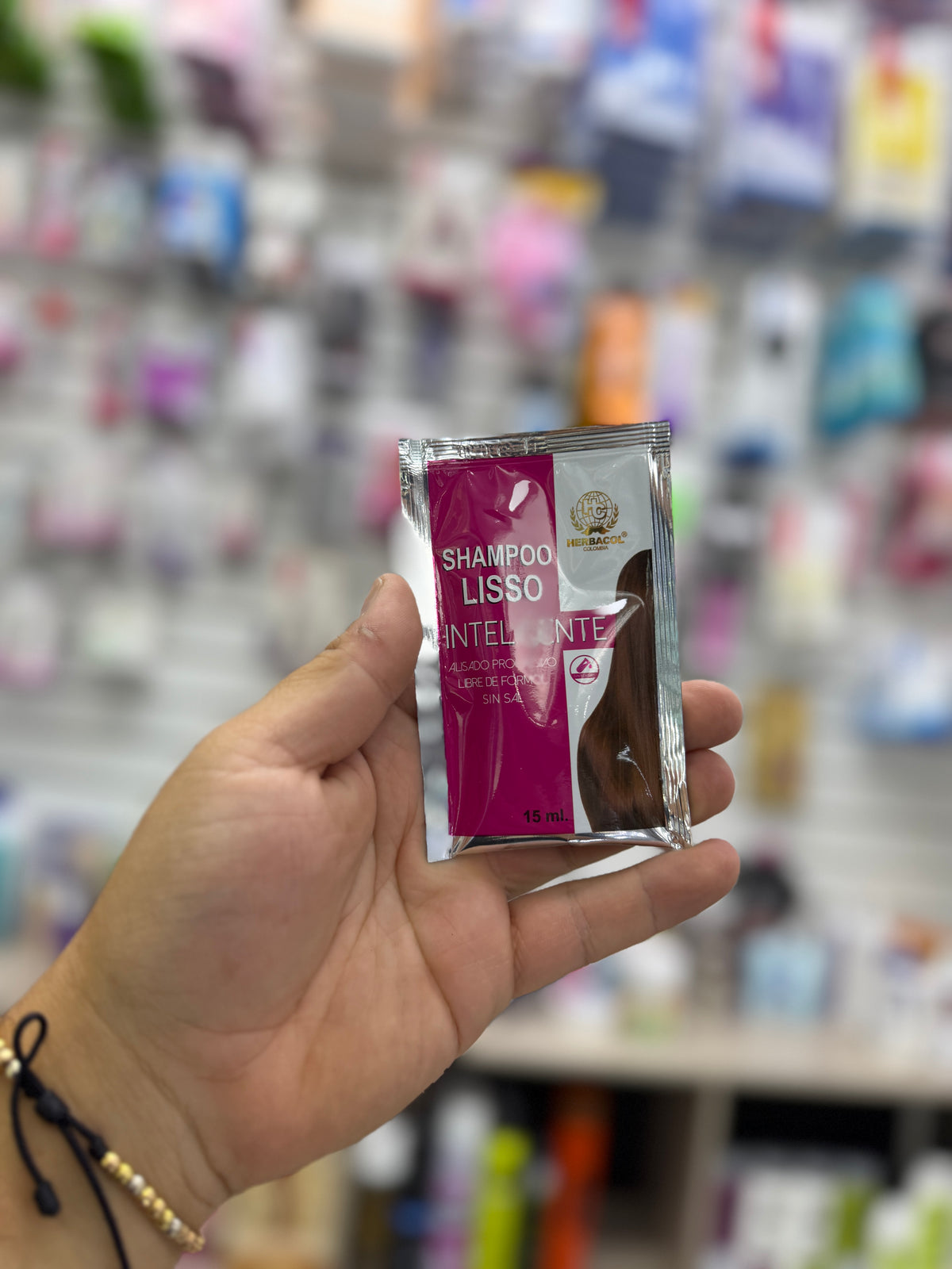 Shampoo Lisso Inteligente Herbacol 15 ml – Alisado Progresivo