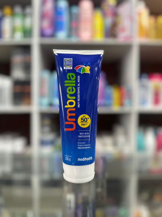 Protector solar umbrella muy resistente al agua x 225g