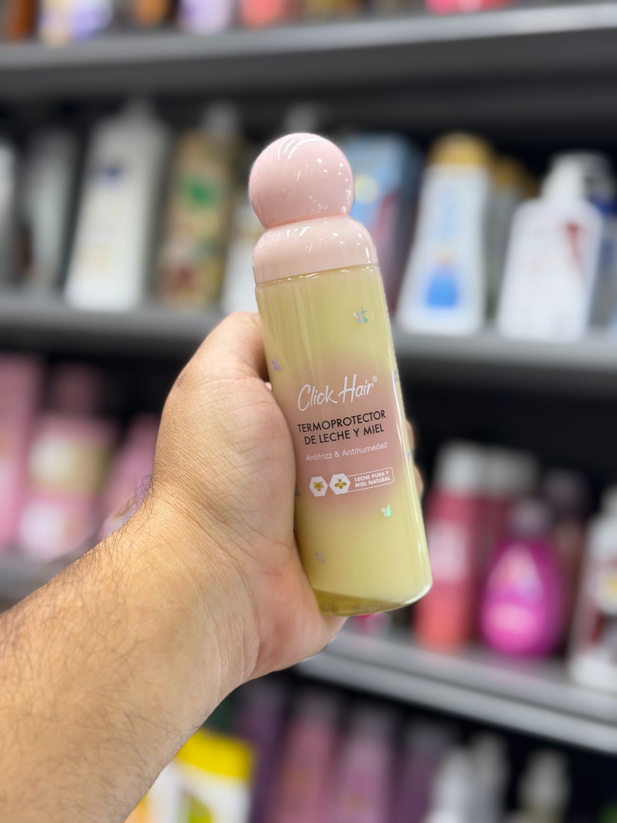 Termoprotector Bifásico Leche y Miel Click Hair 150 ml