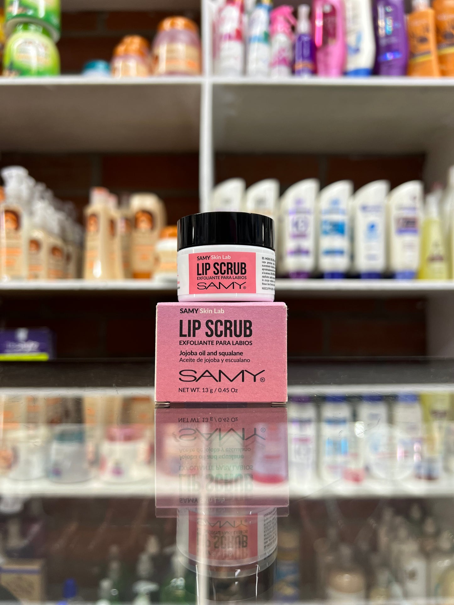 Exfoliante para labios samy