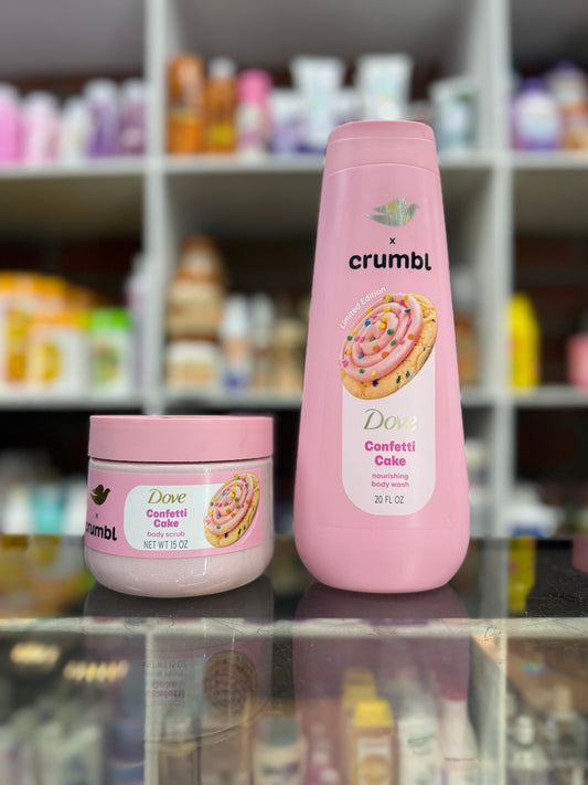 Kit confeti cake dove x crumbl