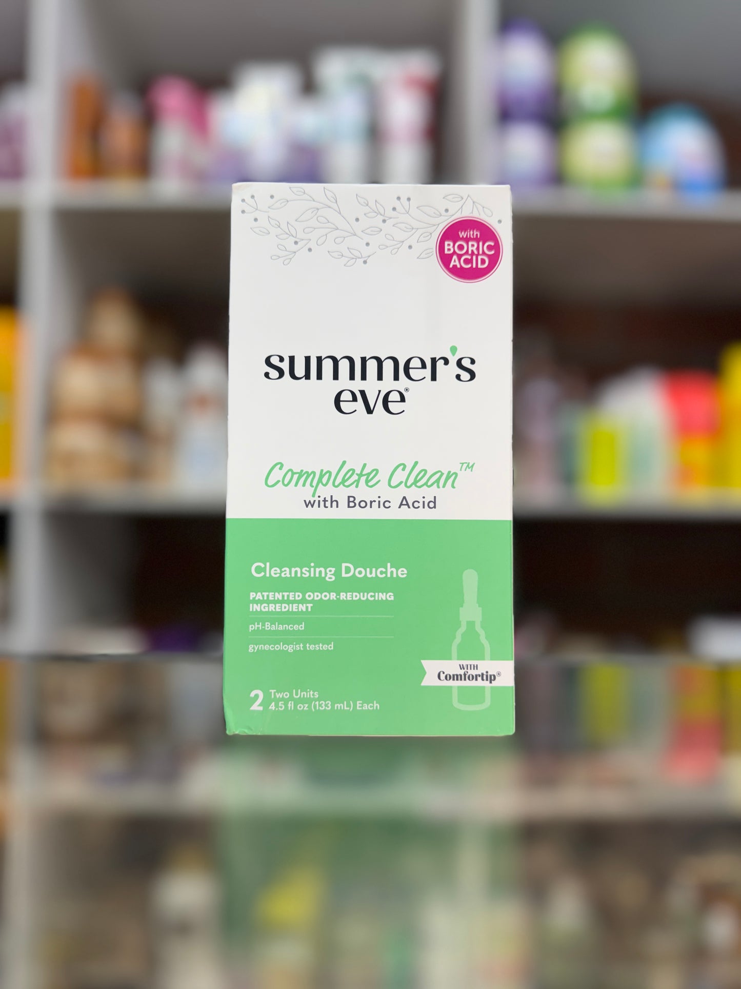 Summer’s Eve Complete Clean with Boric Acid – Ducha Íntima x 2 Unidades de 133 mL