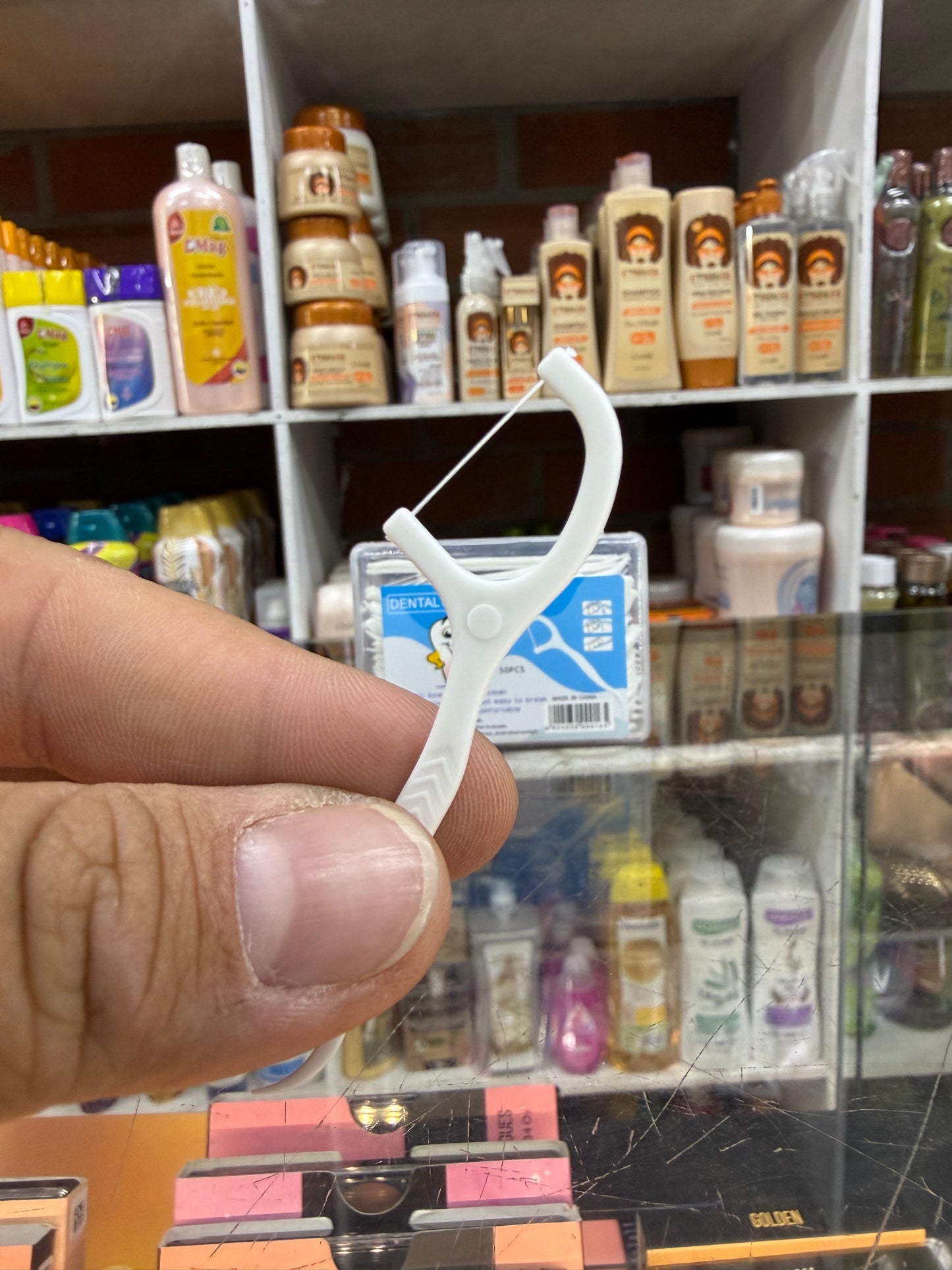 Palillos de hilo dental x50 unidades