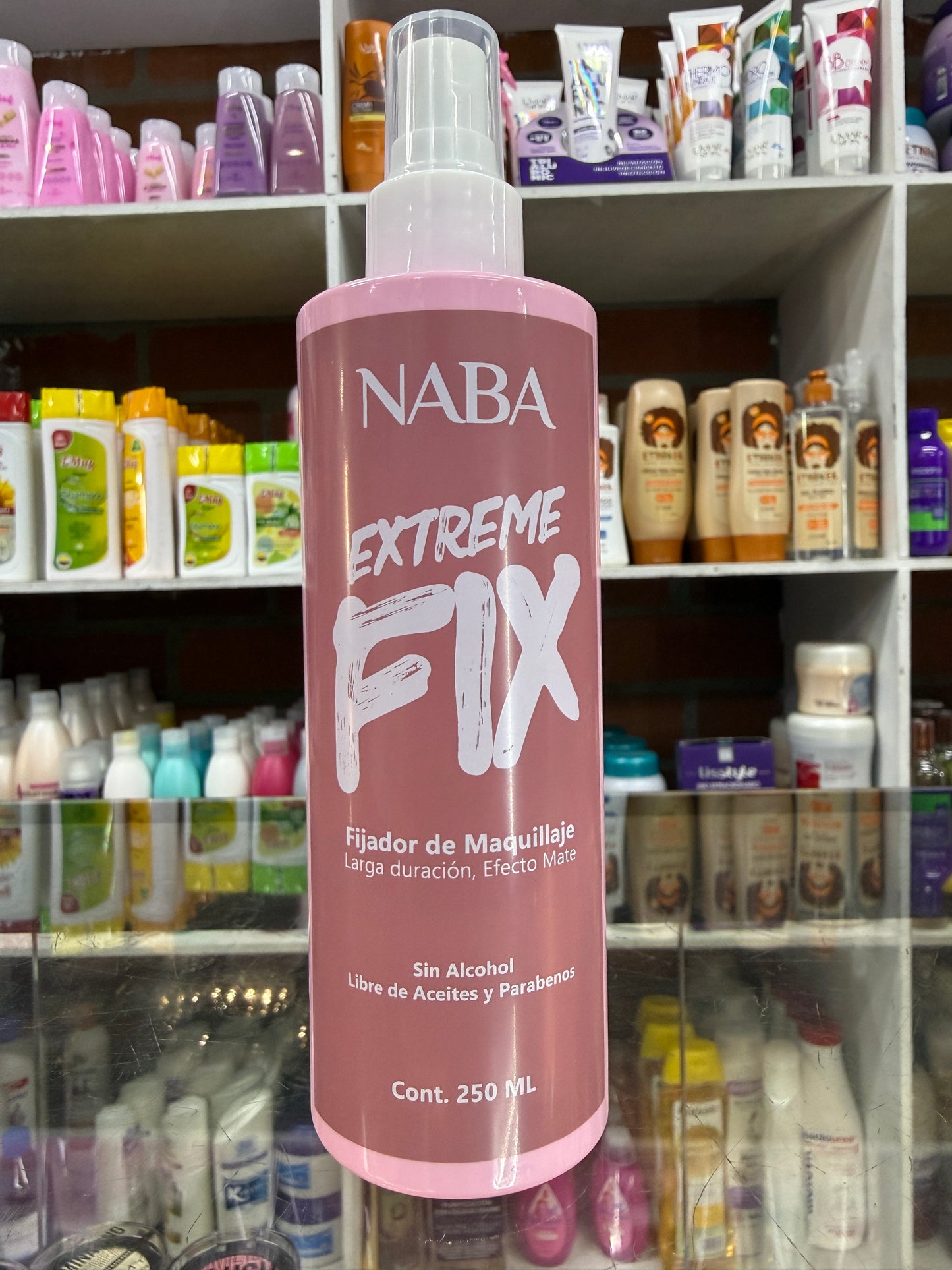 Fijador de Maquillaje NABA Extreme Fix – 250 ml
