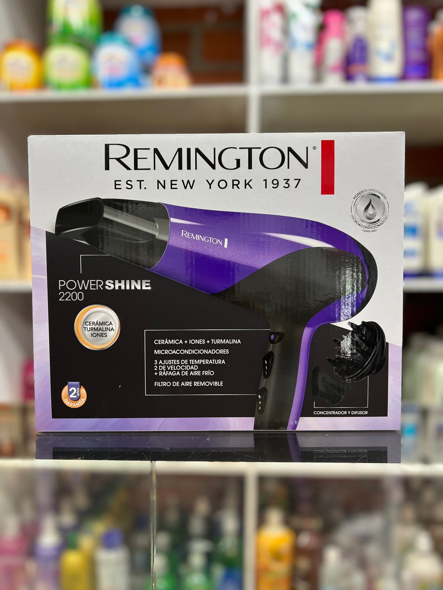 Secador power shine 2200 remington