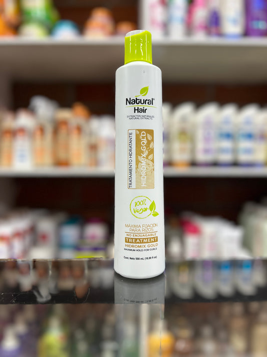 Tratamiento hidromixgold natural hair naprolab x500