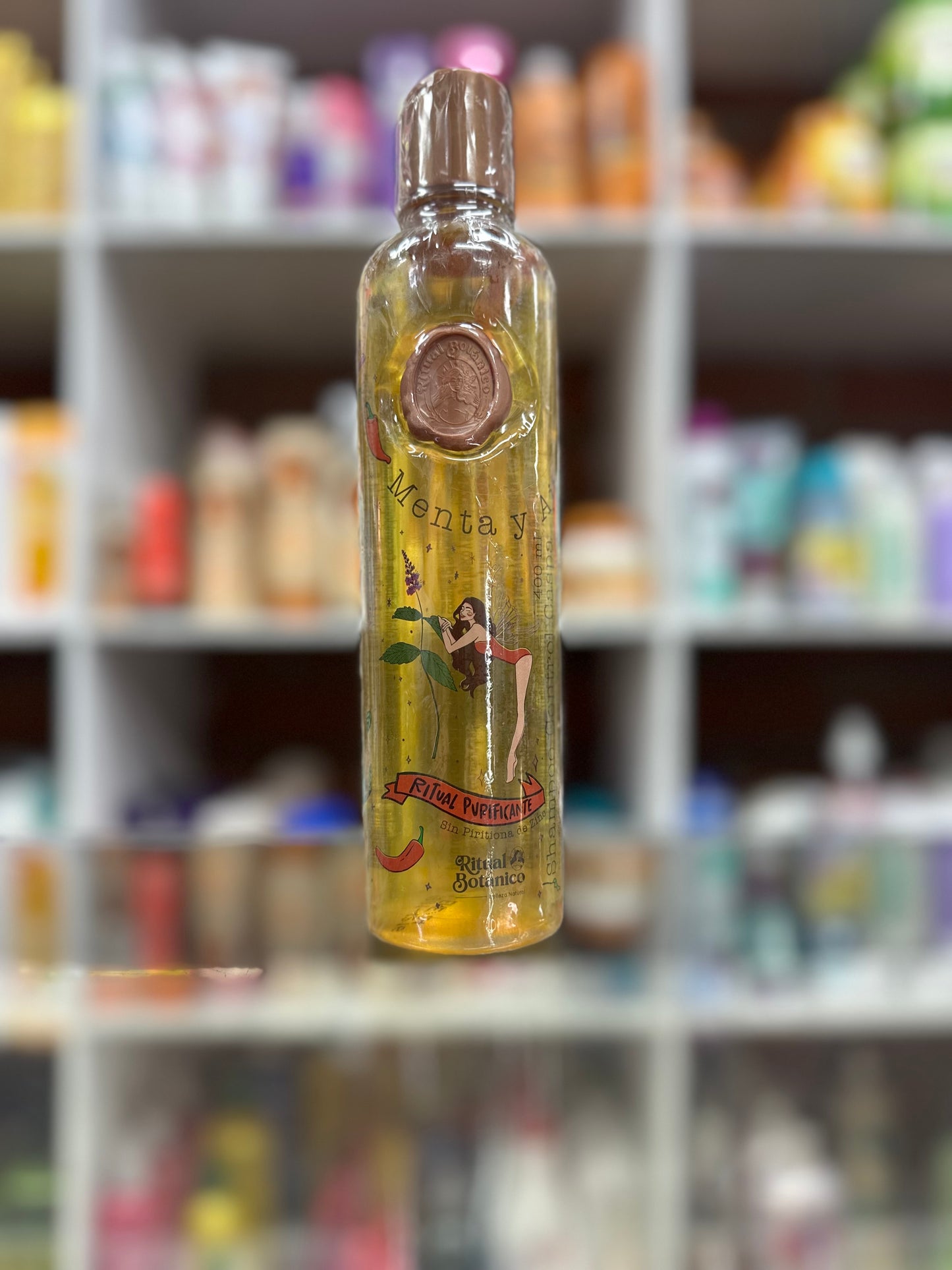 Shampoo ritual purifican menta y ají ritual botánico