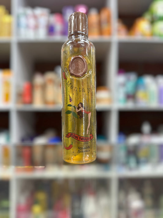 Shampoo ritual purifican menta y ají ritual botánico