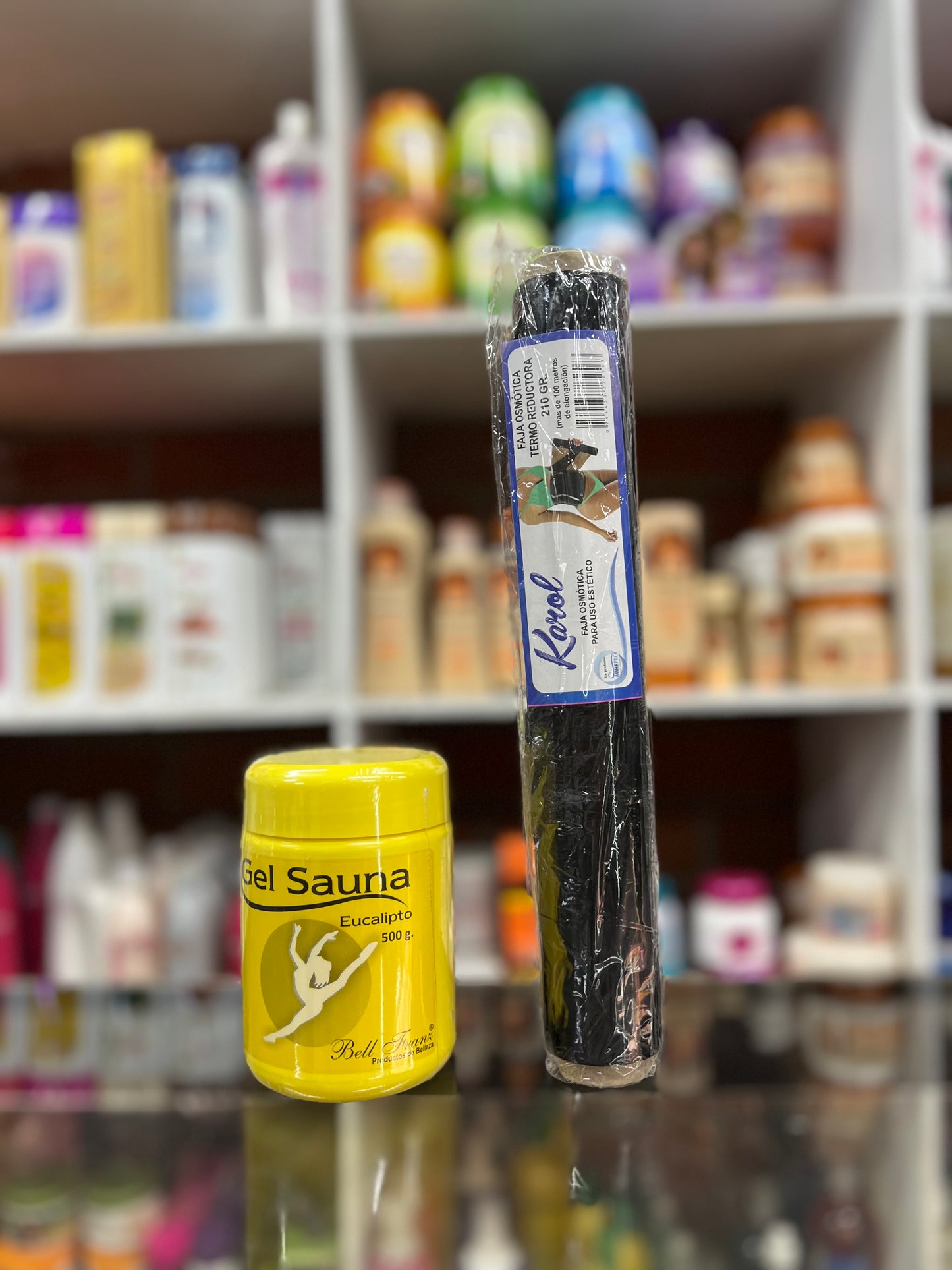 Kit reductor gel sauna + papel yodado