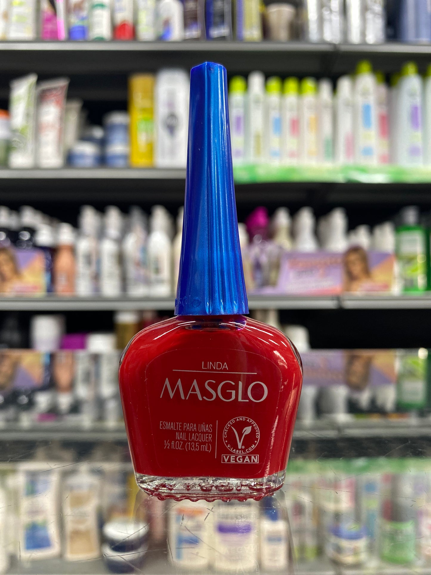 Esmalte tradicional masglo gama rojo - linda