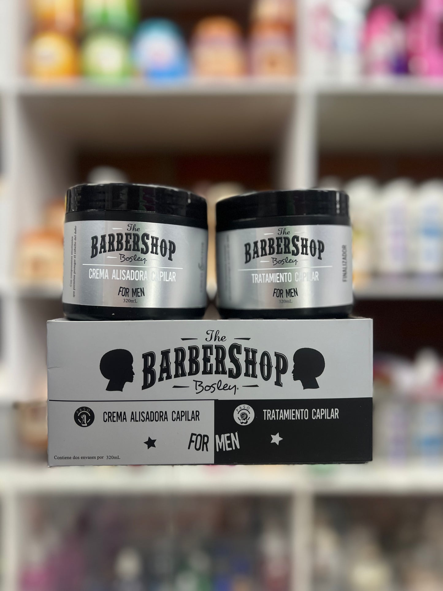 Crema alisadora afro 5 minutos barbershop