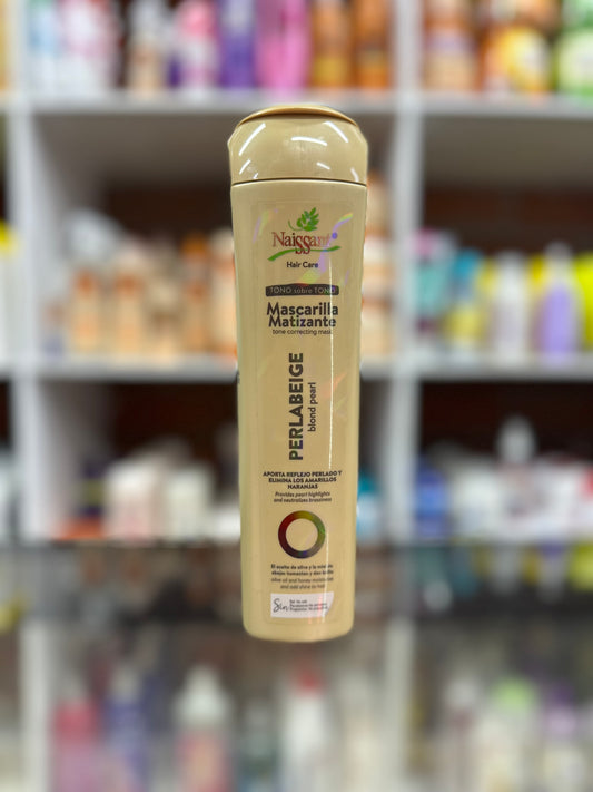 Mascarilla matizante perla beige naissant