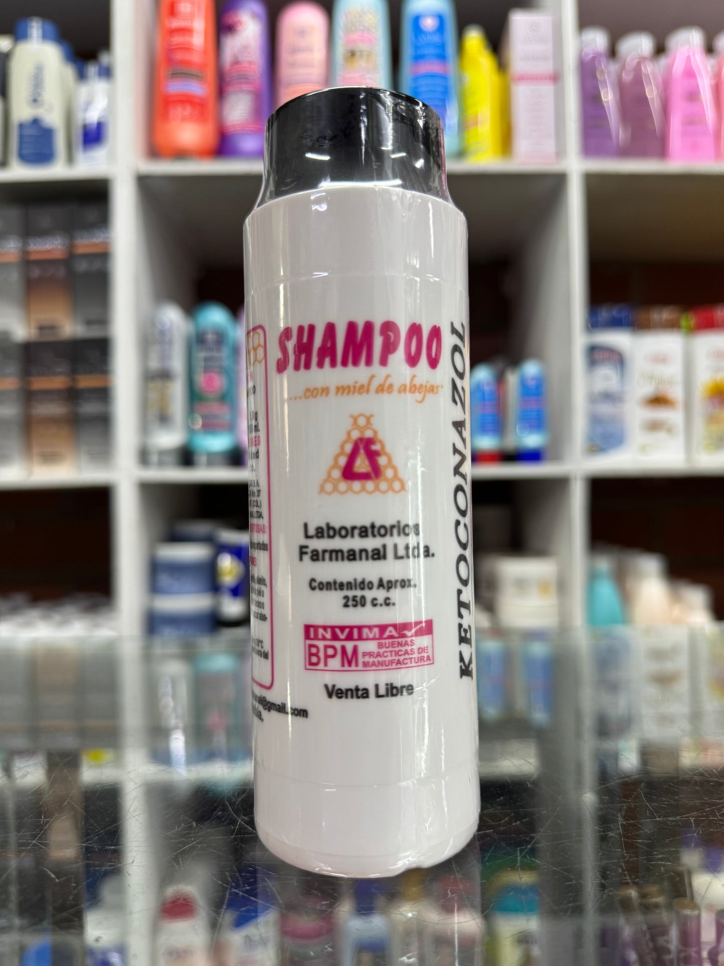 Shampoo ketoconazol x250