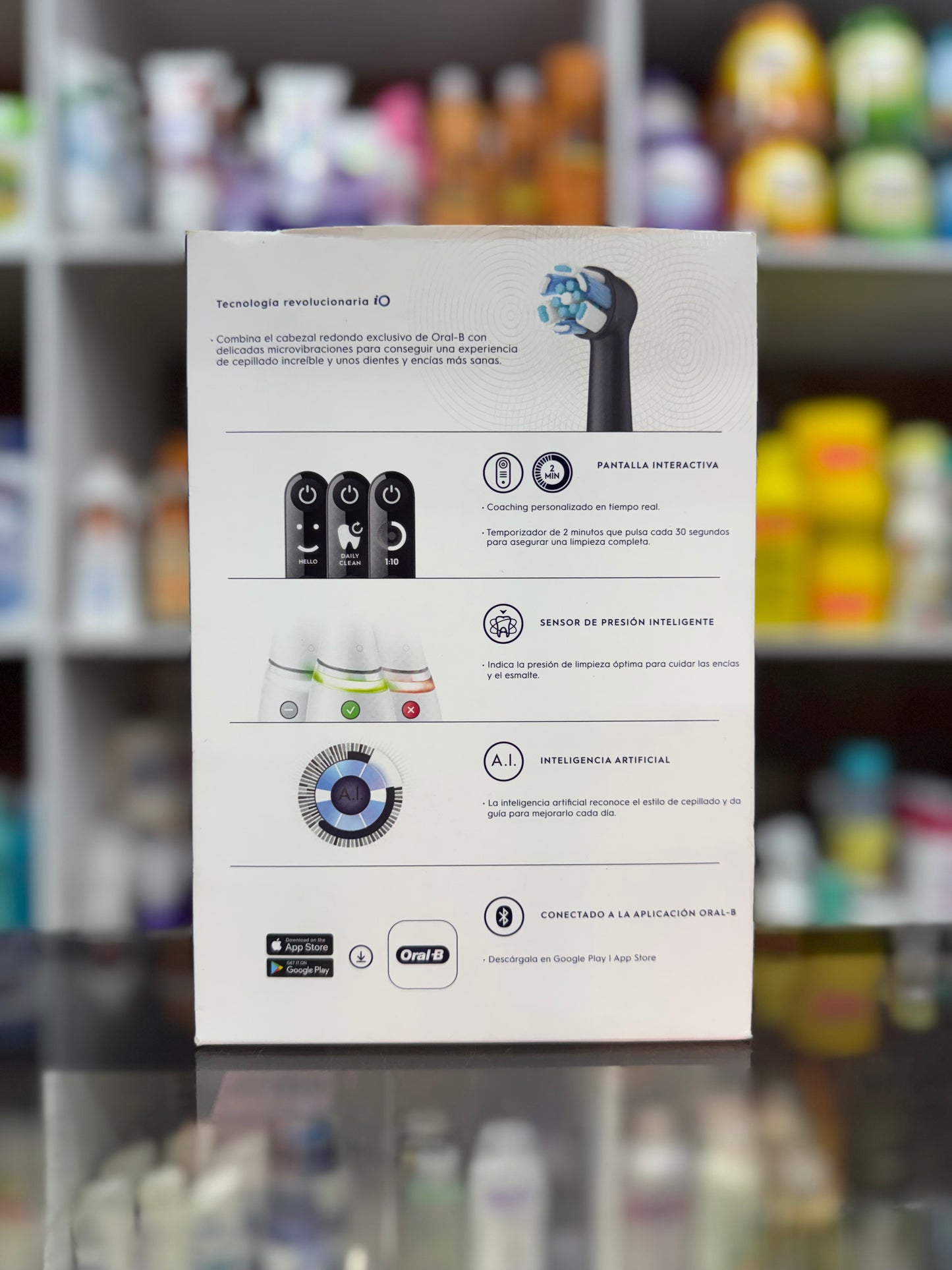 Cepillo dental eléctrico oral b series 6