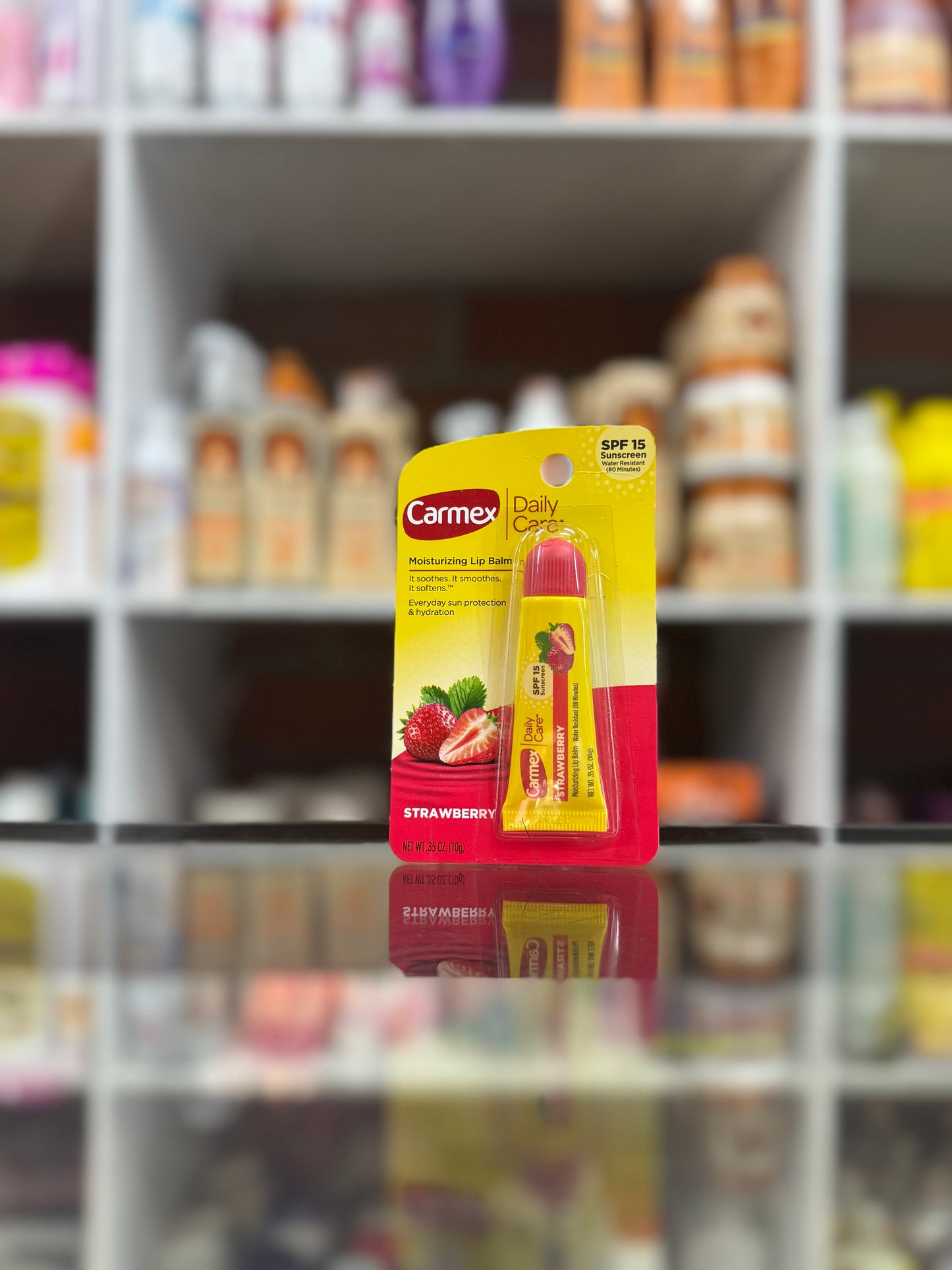 Bálsamo labial en tubo carmex