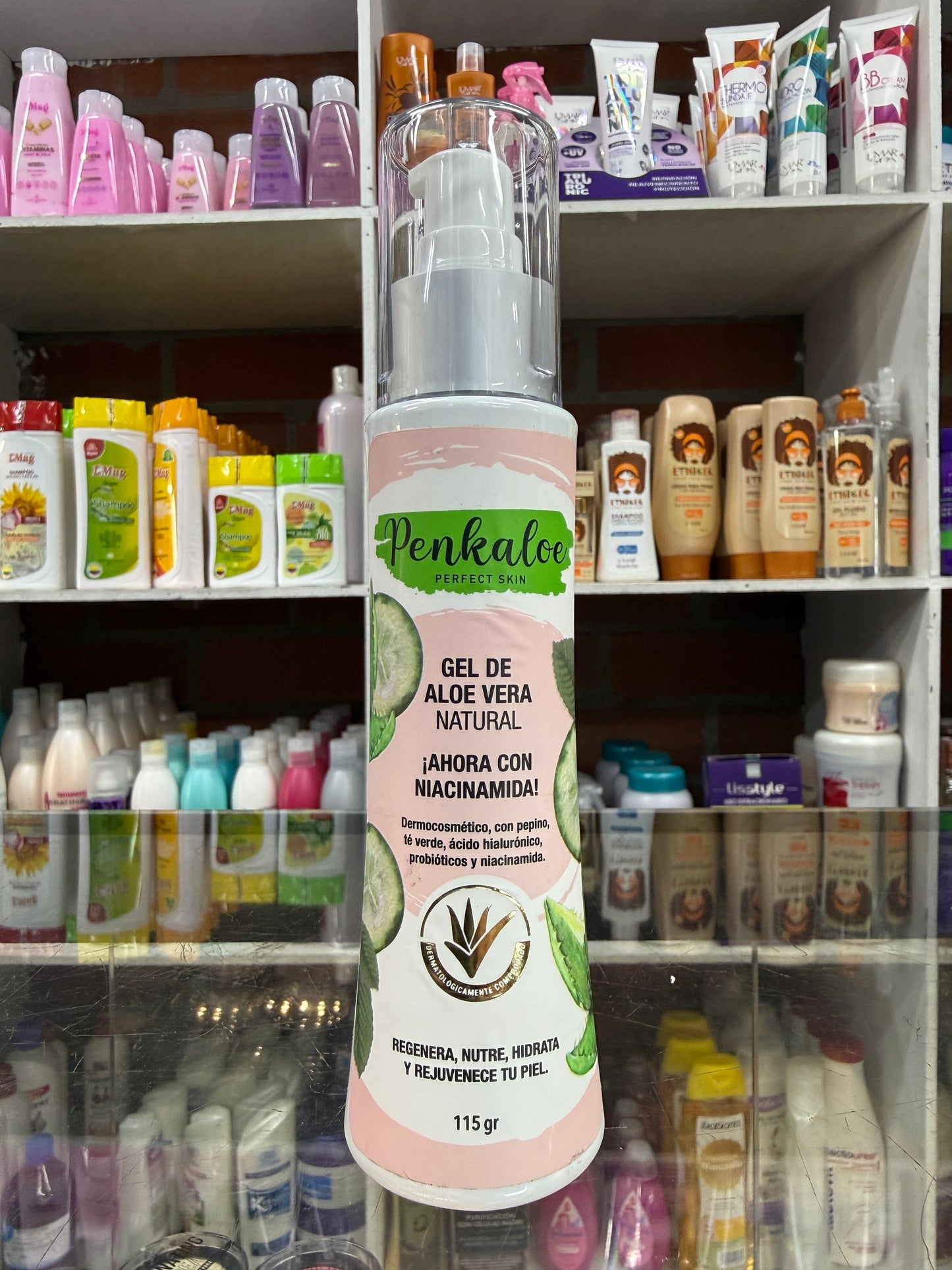 Gel de aloe Vera natural penkaloe