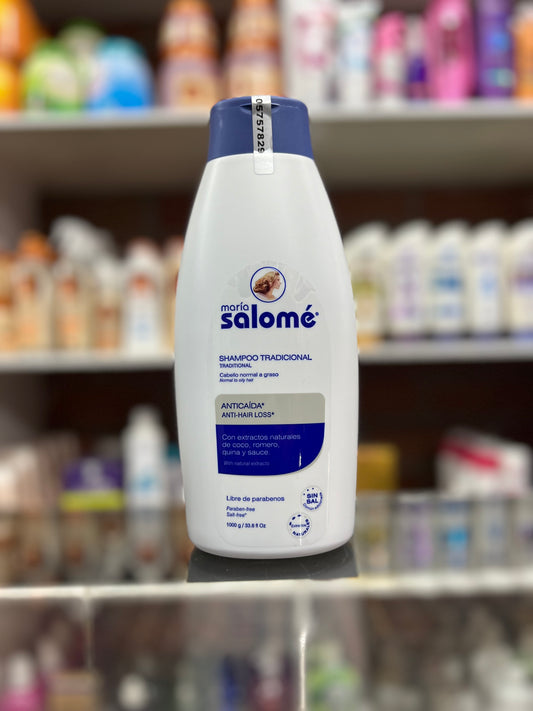 shampoo tradicional prevención caida Maria salome 1000ml