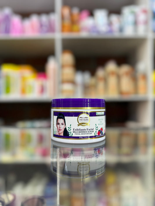 Exfoliante facial frutos del bosque nevada