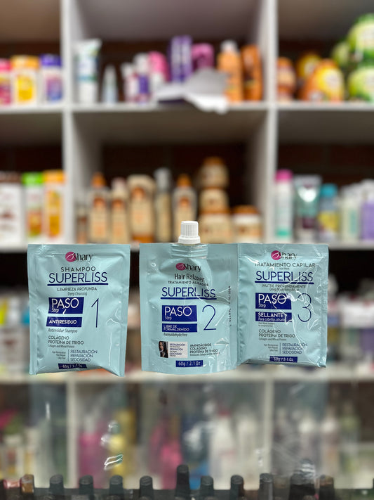 Keratina Superliss kit 3 pasos 60g
