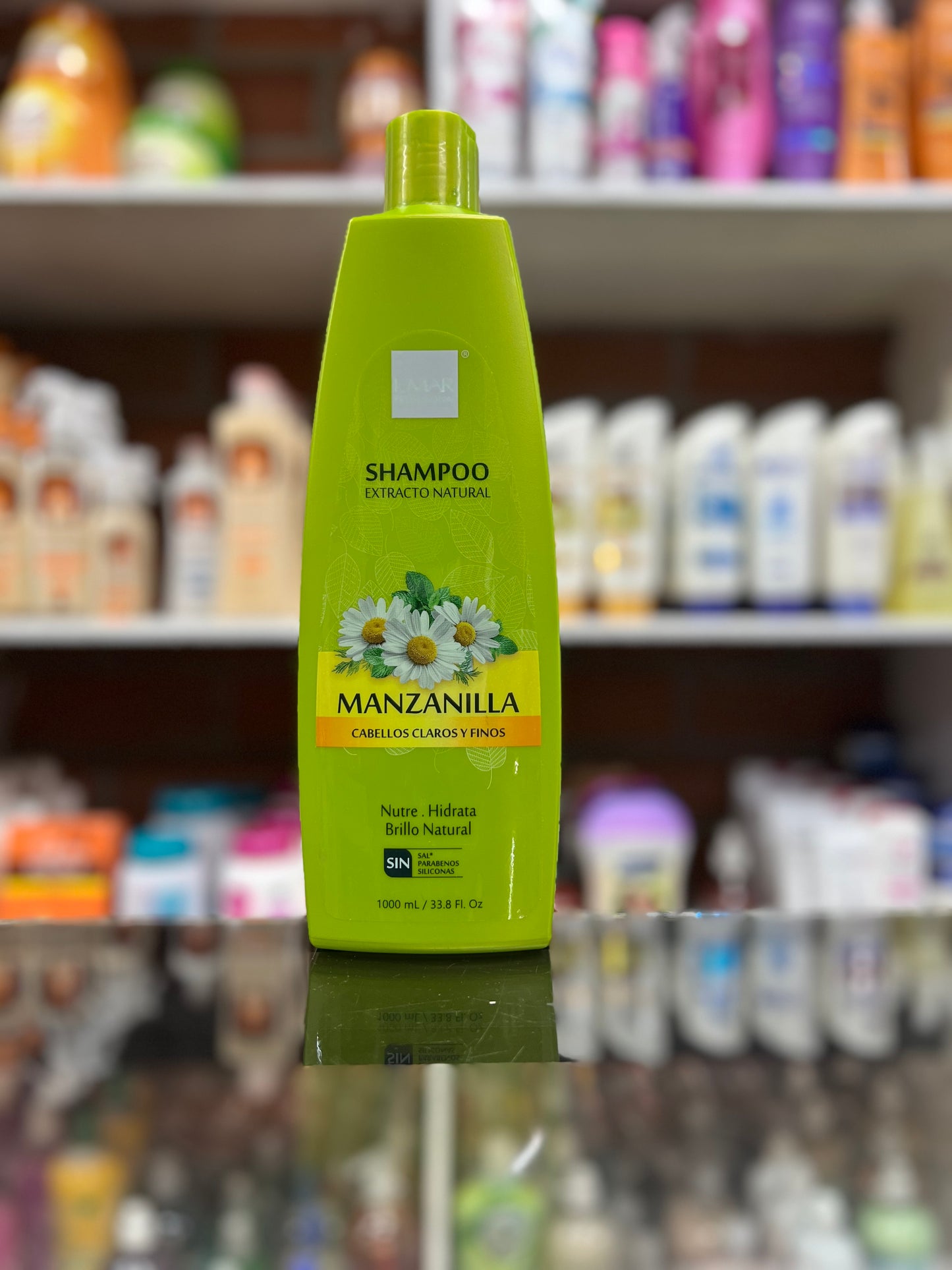 Shampoo extracto natural manzanilla