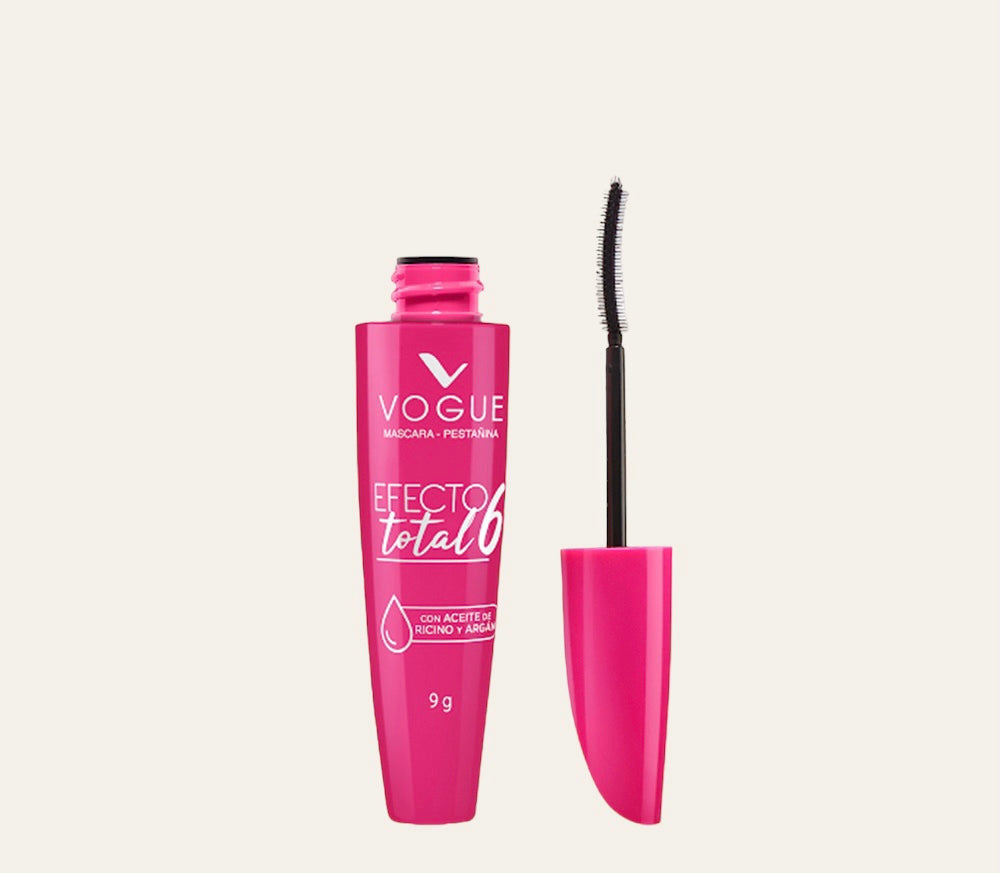 Pestañina mascara Vogue efecto total 6