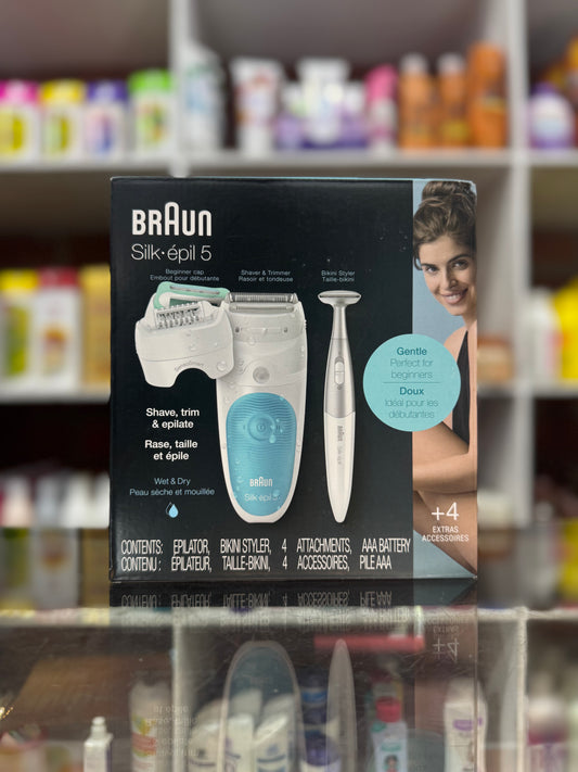 Depiladora silk epil 5 mas bikini styler