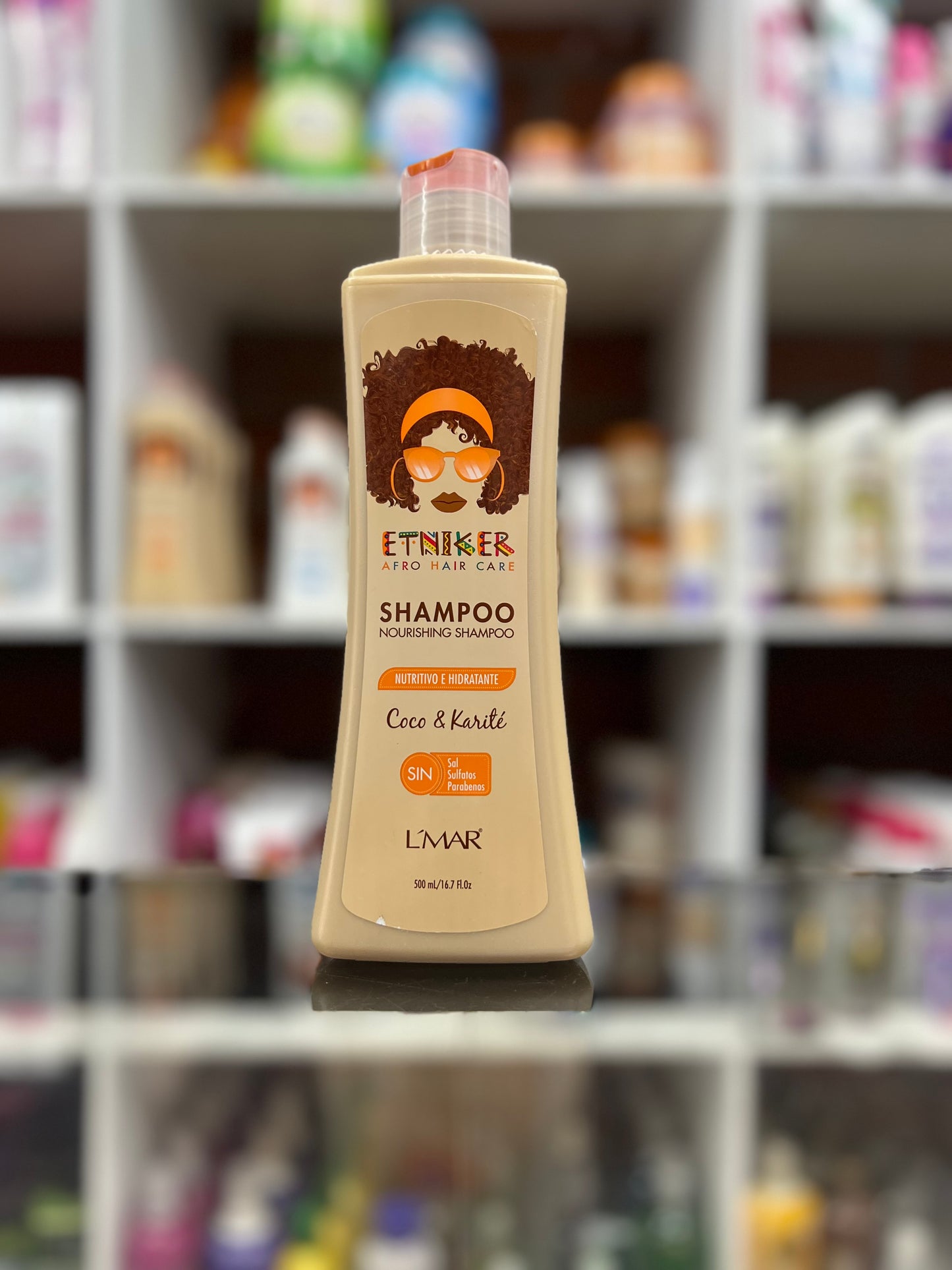 Shampoo nutritivo e hidratante Etniker